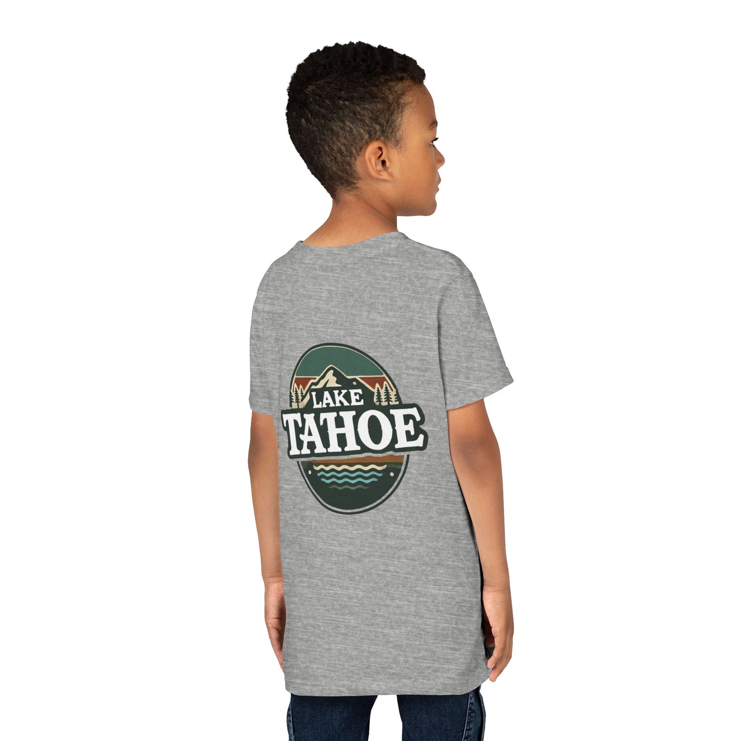 Vintage Lake Tahoe Unisex Youth Short Sleeve Tee