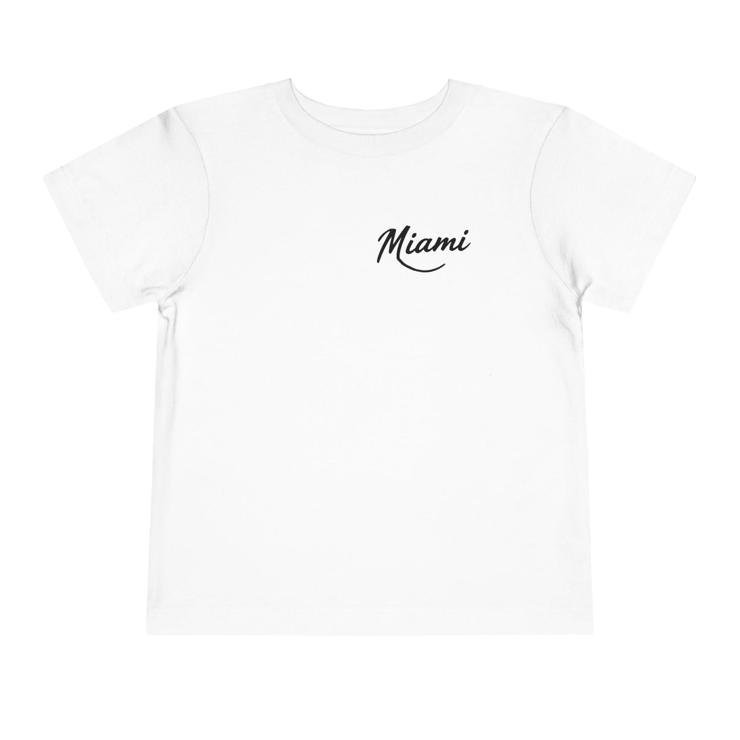 Retro Miami Unisex Toddler Short Sleeve Tee