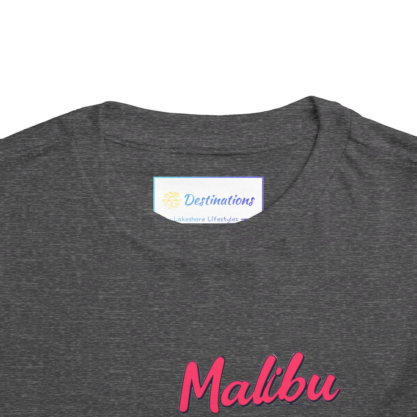 Retro Malibu Unisex Toddler Short Sleeve Tee