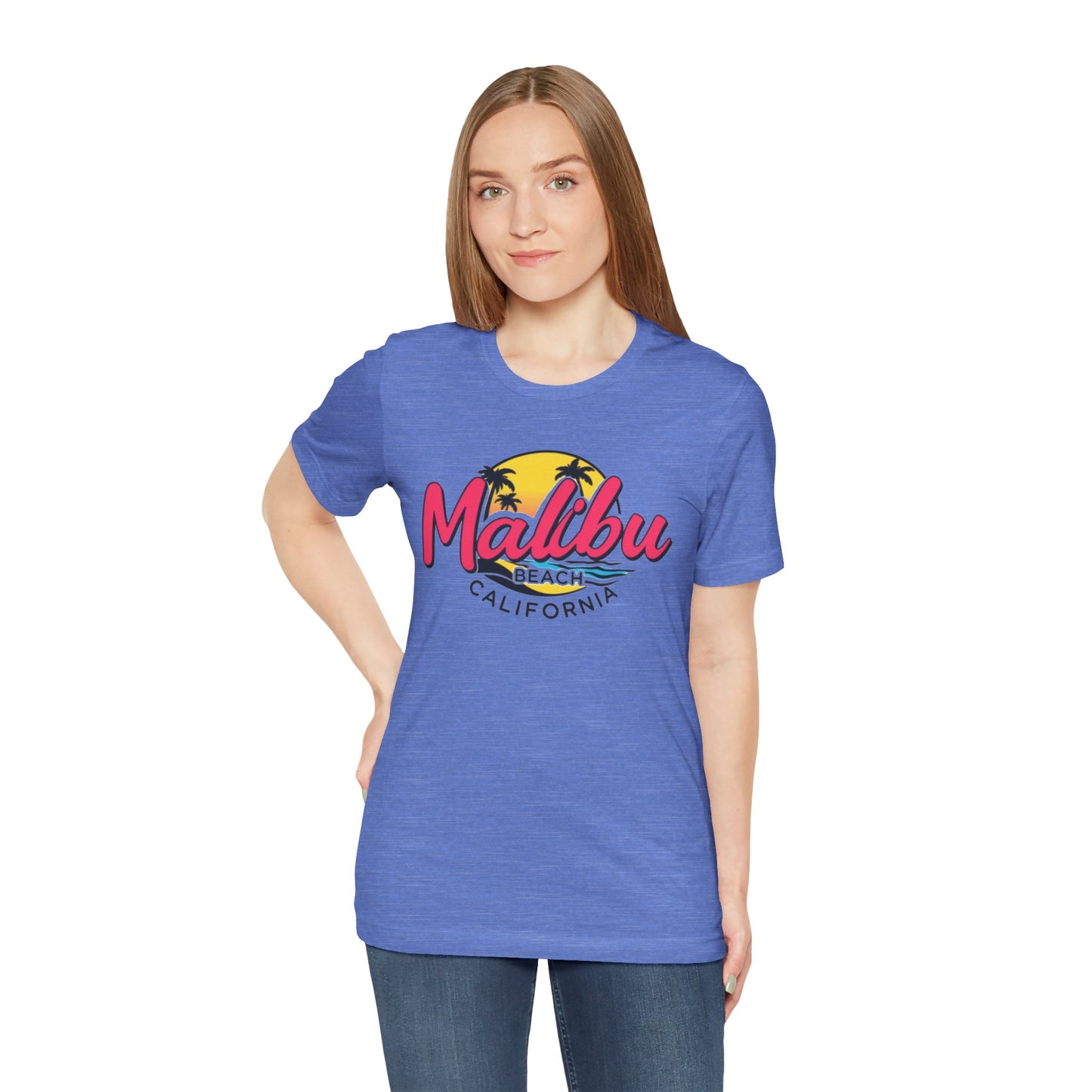Retro Malibu Unisex Jersey Short Sleeve Tee