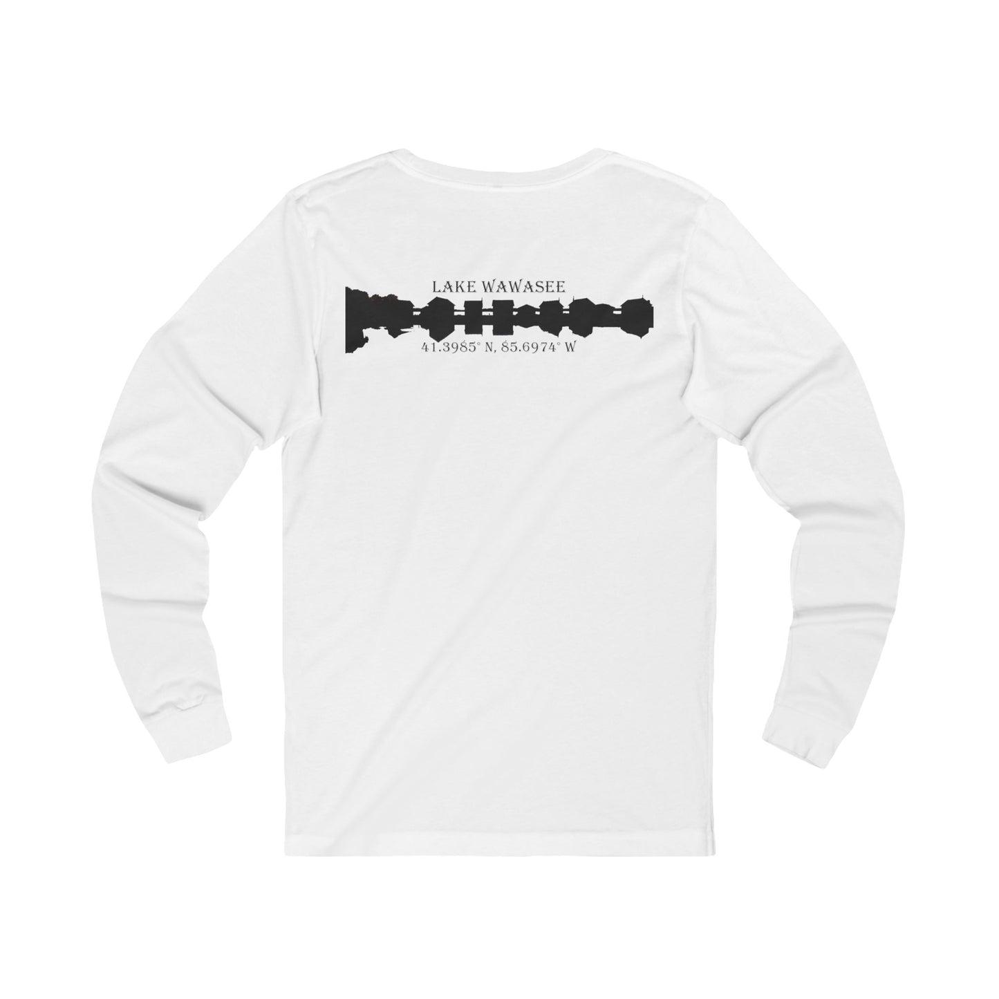 Latitudes Lake Wawasee Unisex Jersey Long Sleeve Tee