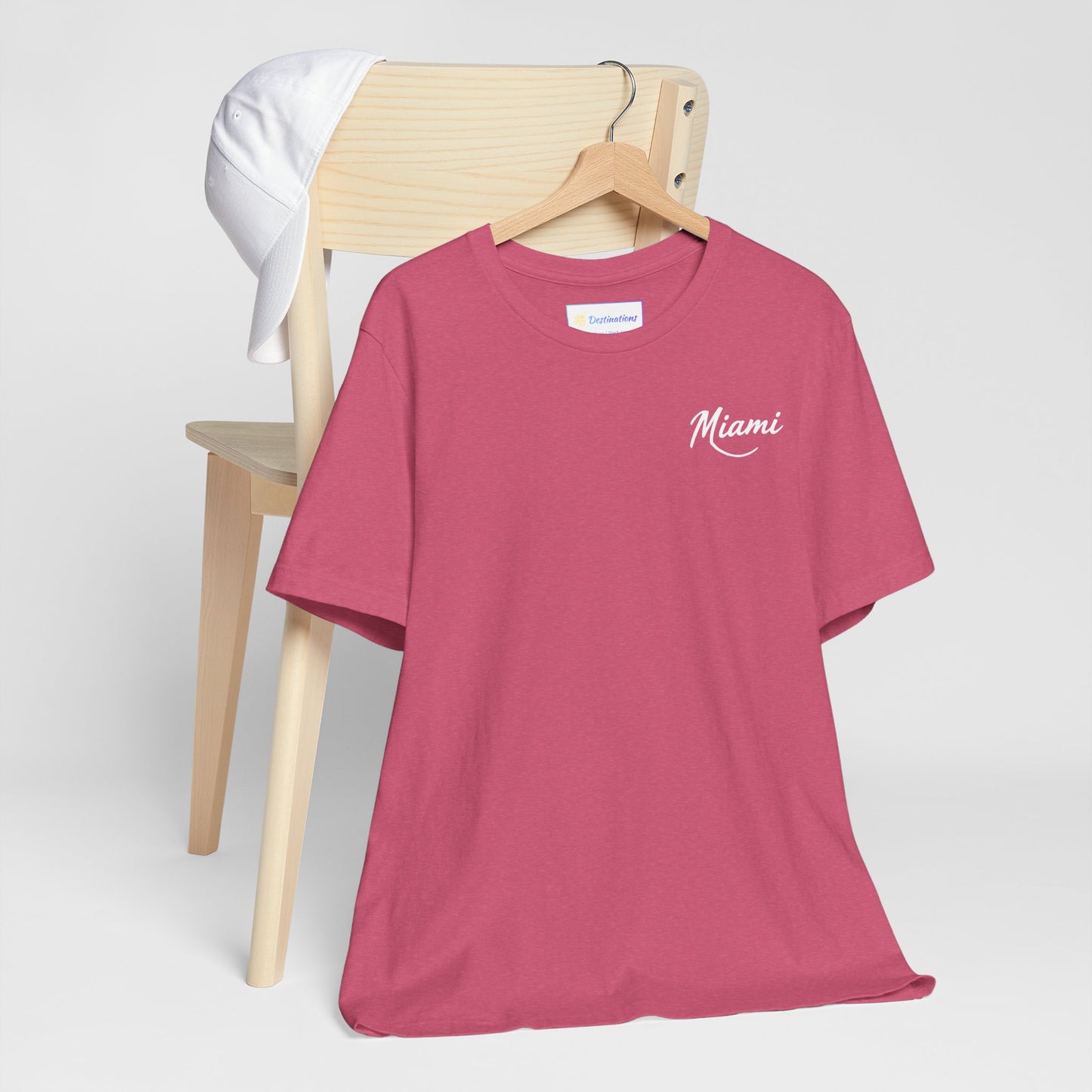 Retro Miami Unisex Jersey Short Sleeve Tee