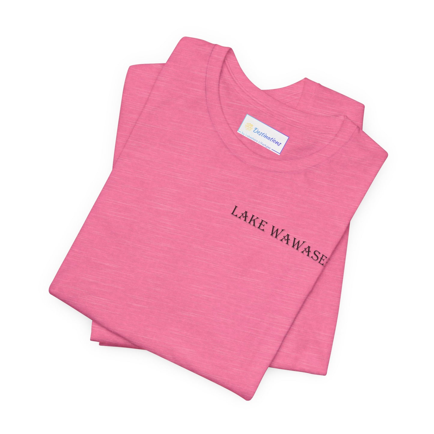 Latitudes Lake Wawasee Unisex Jersey Short Sleeve Tee