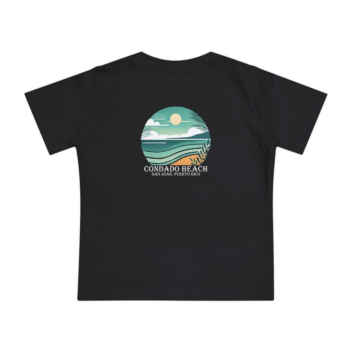 Coastal Vibes Condado Beach Unisex Baby Short Sleeve T-Shirt