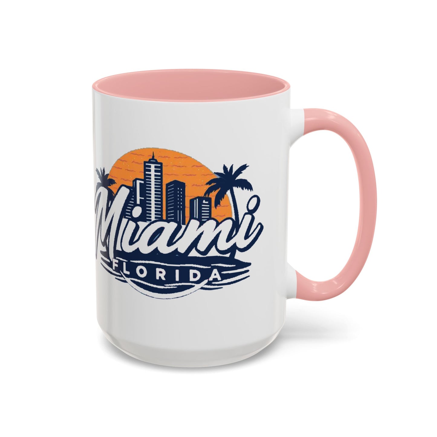 Retro Miami Accent Coffee Mug