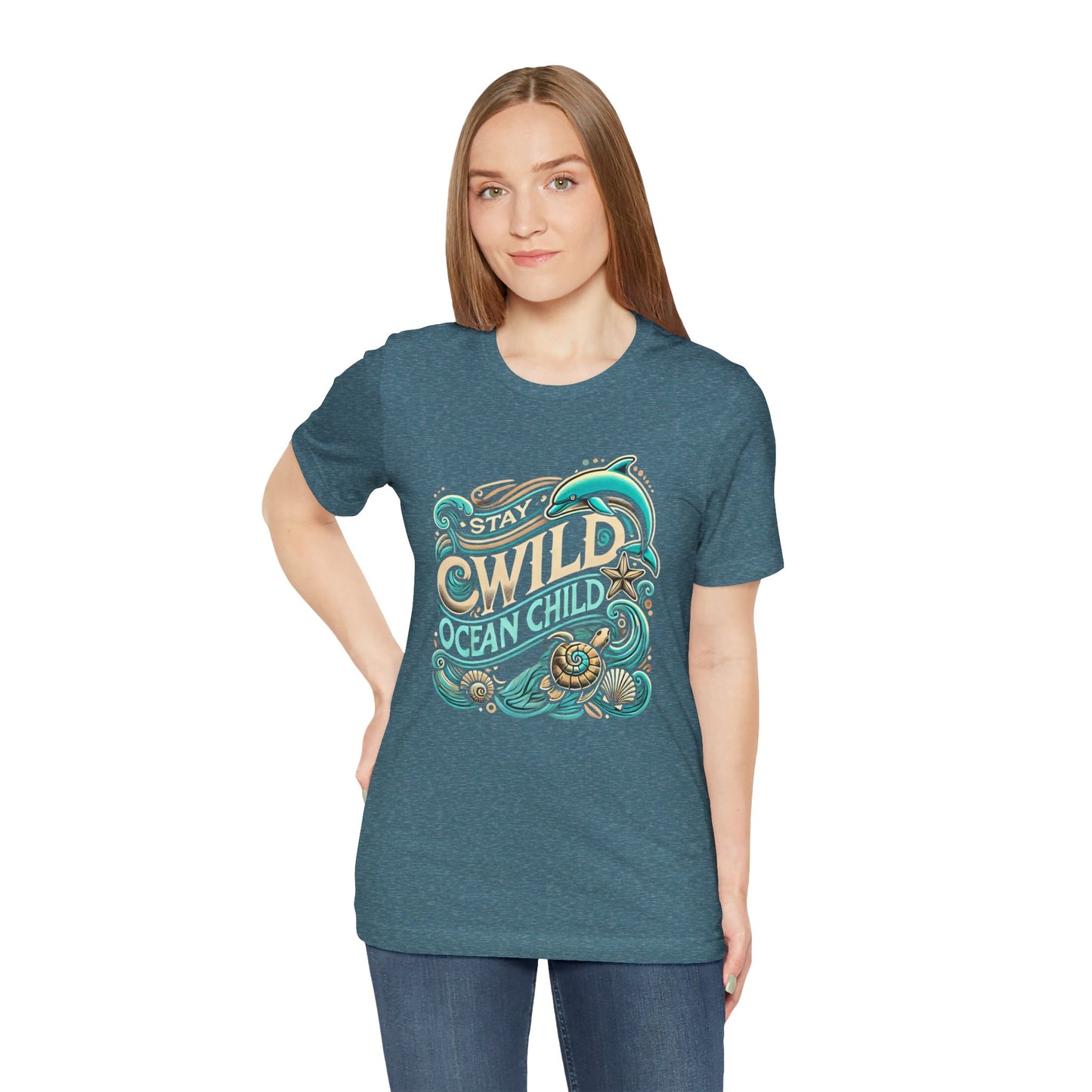 Stay Wild, Ocean Child Short Sleeve Tee