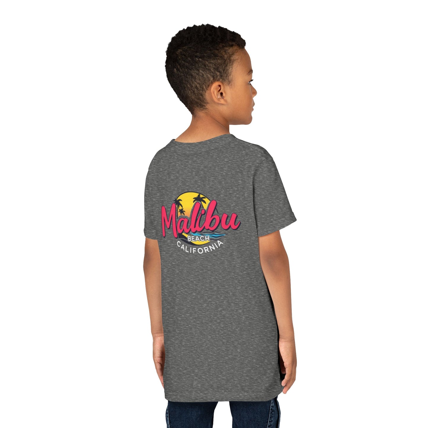 Retro Malibu Unisex Youth Short Sleeve Tee