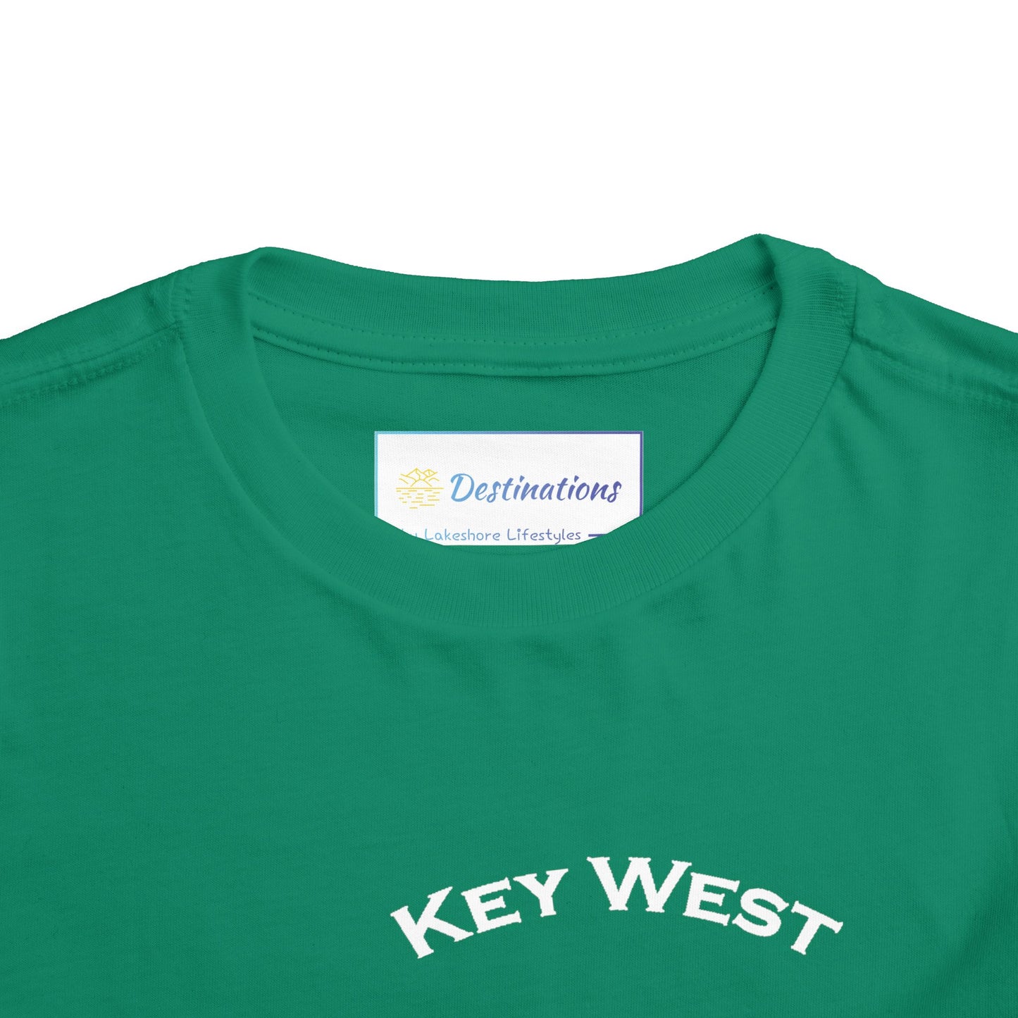 Vibrant Key West Unisex Toddler Short Sleeve Tee