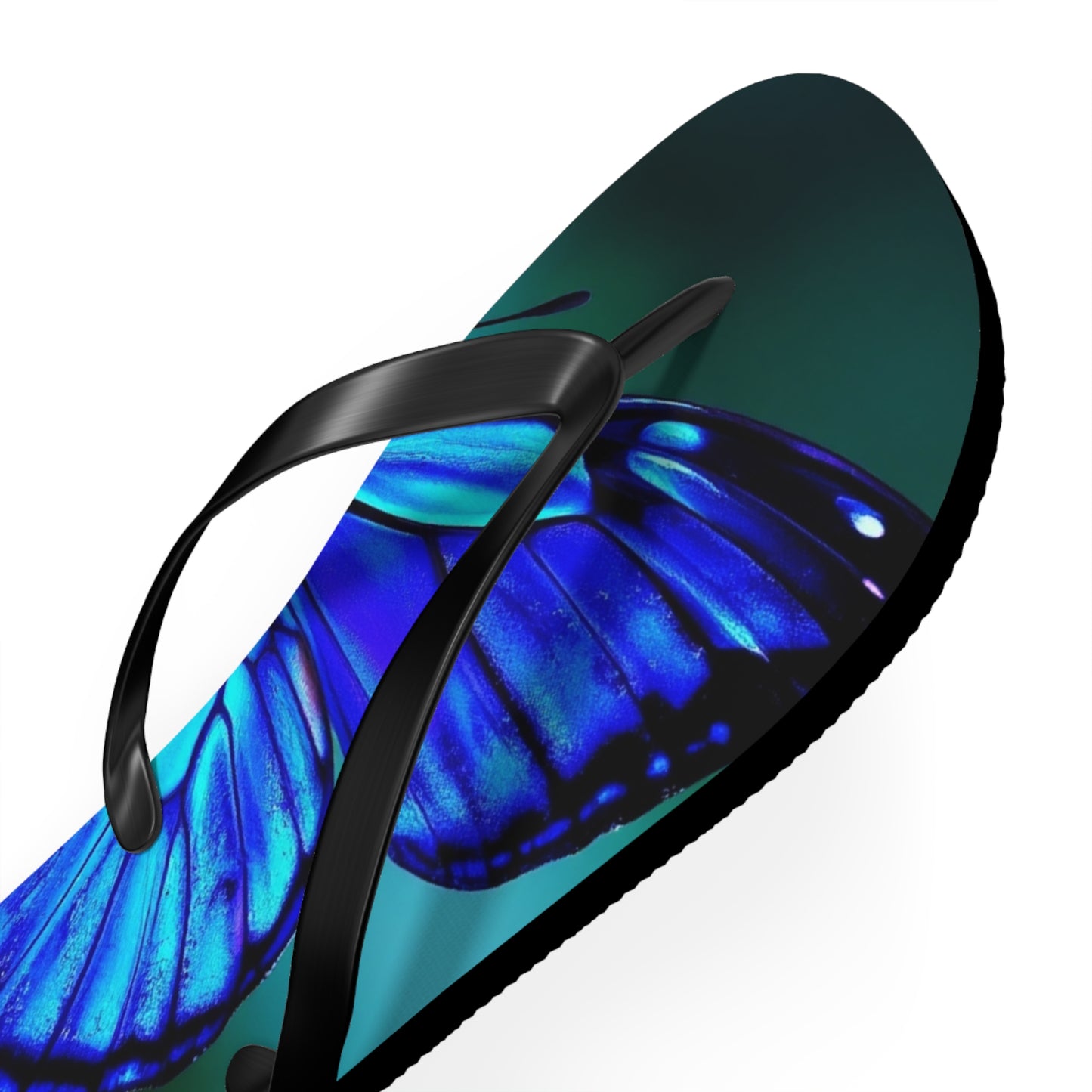 Mystical Butterfly #2 Flip Flops