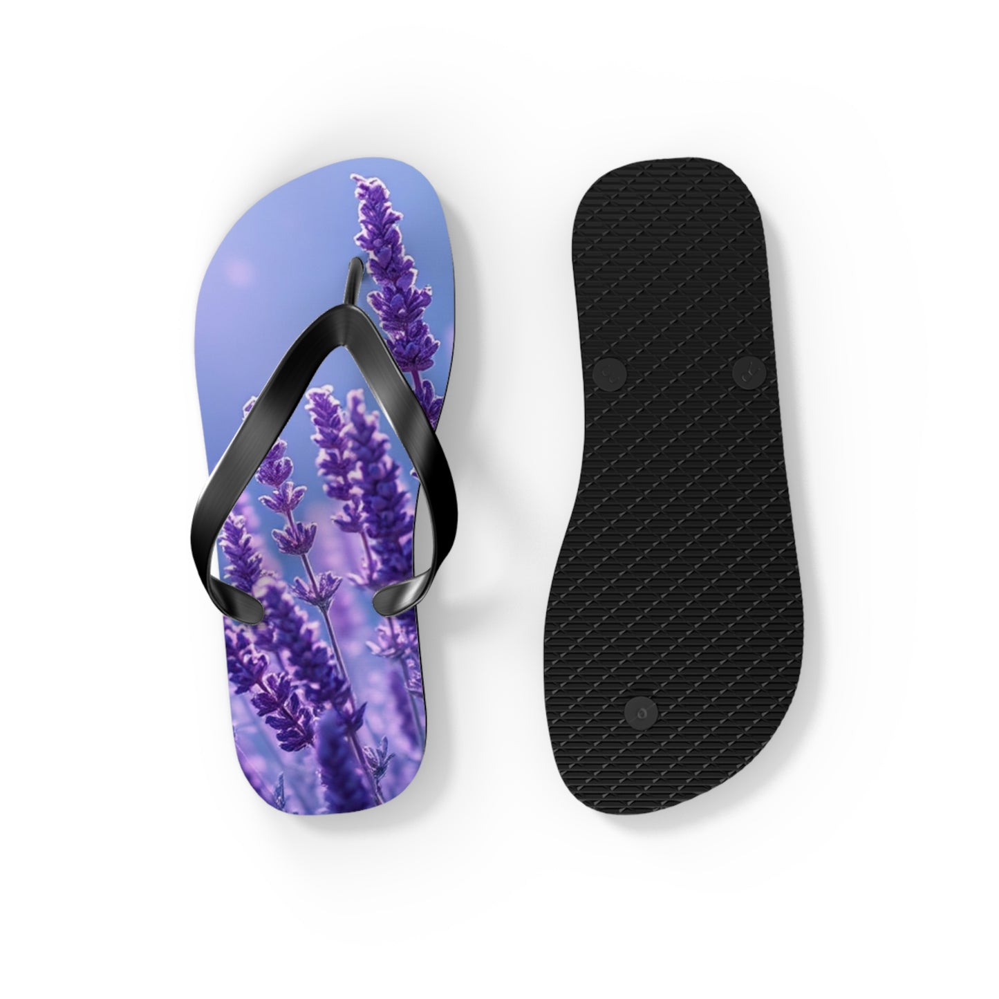 Lavender Flip Flops