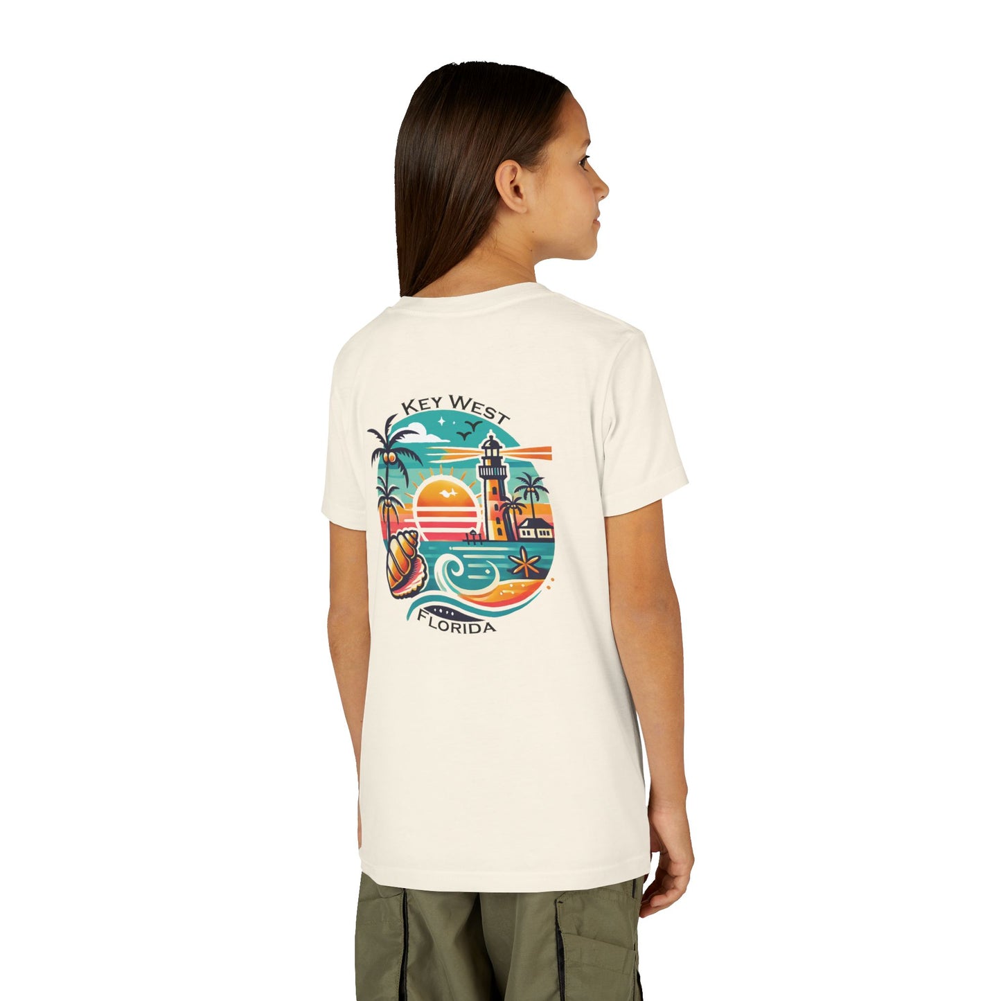 Vibrant Key West Youth Short Sleeve Tee