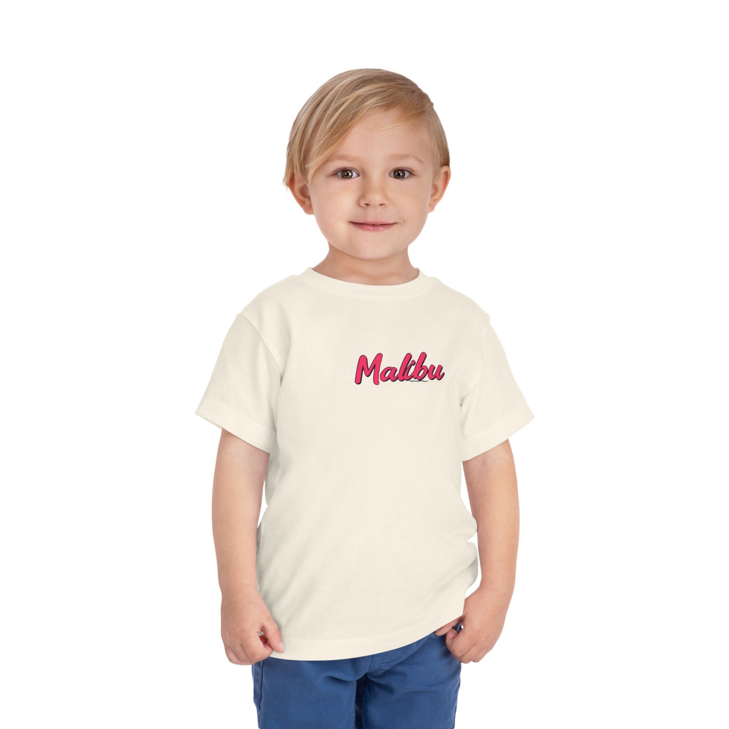 Retro Malibu Unisex Toddler Short Sleeve Tee