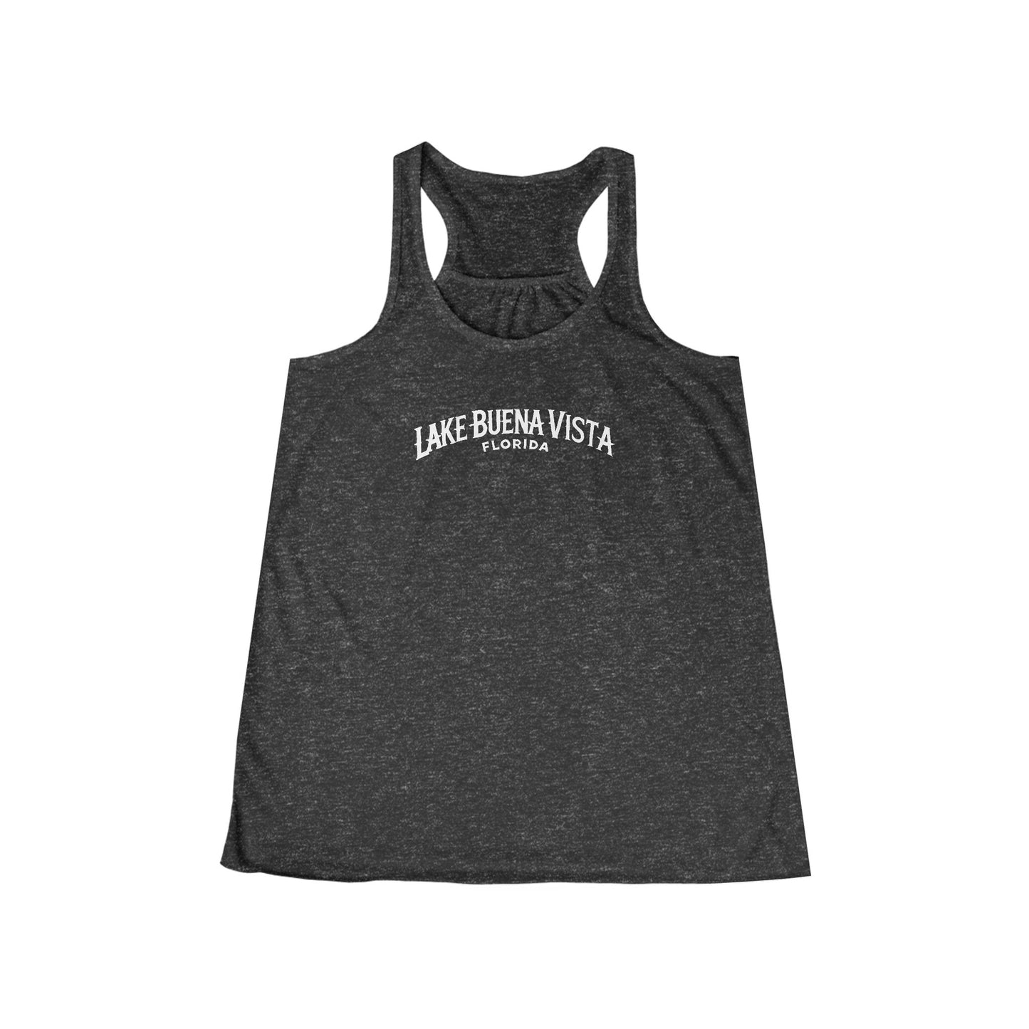 Adventurous Lake Buena Vista Women's Flowy Racerback Tank