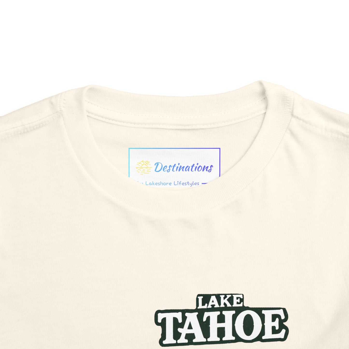 Vintage Lake Tahoe Unisex Toddler Short Sleeve Tee