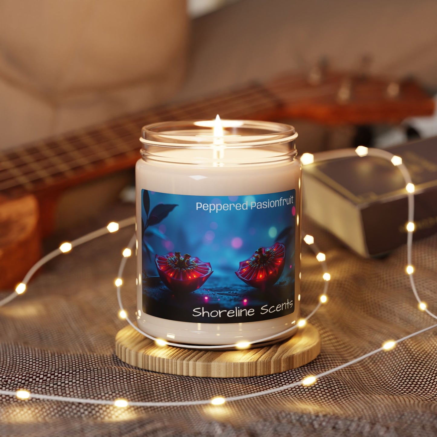 Peppered Passionfruit Scented Soy Candle