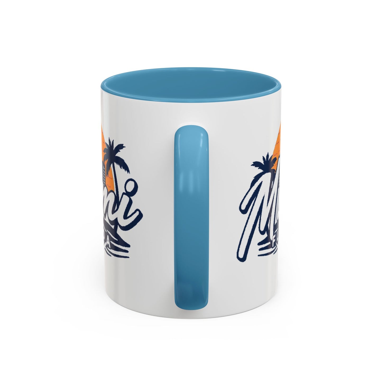 Retro Miami Accent Coffee Mug