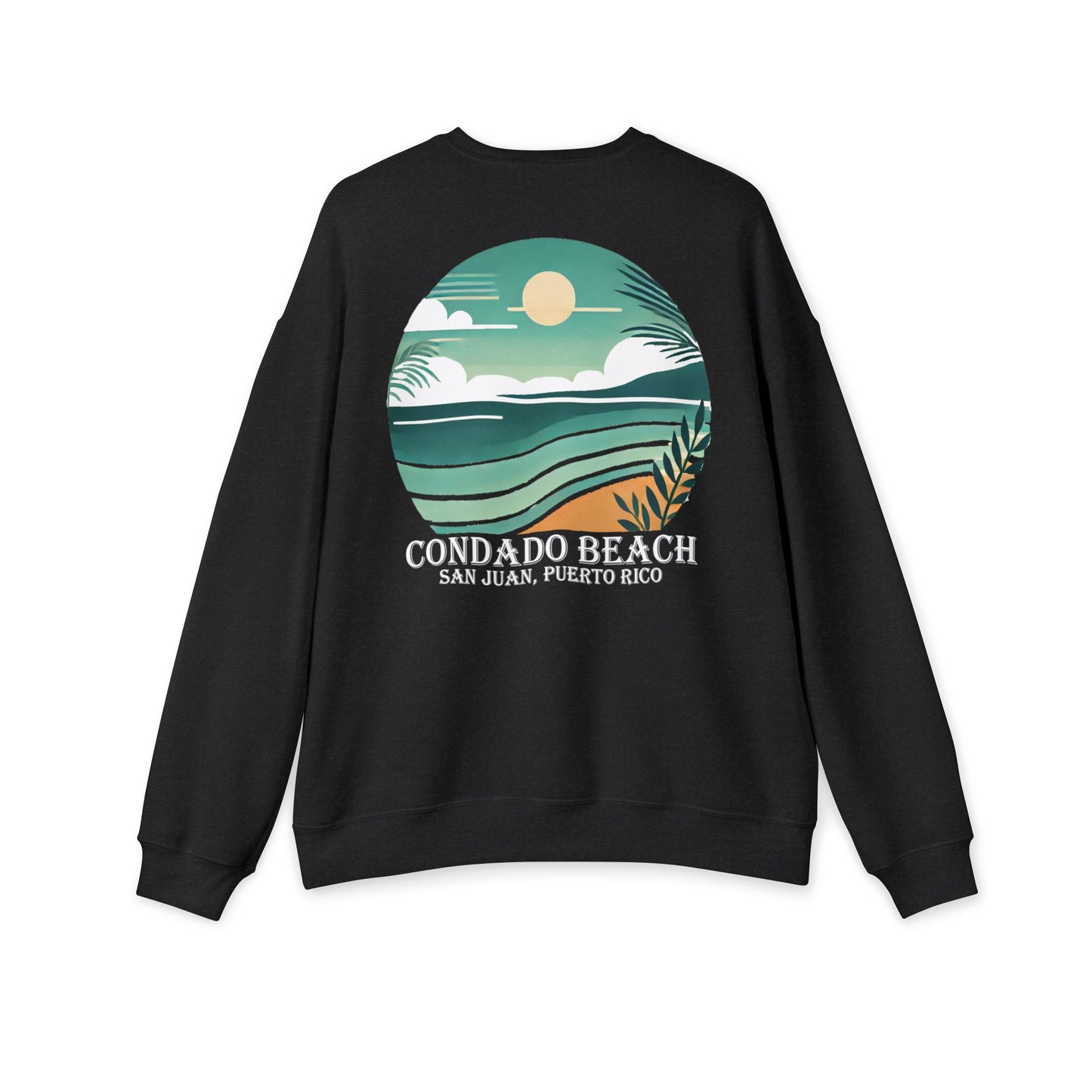 Coastal Vibes Condado Beach Unisex Drop Shoulder Sweatshirt