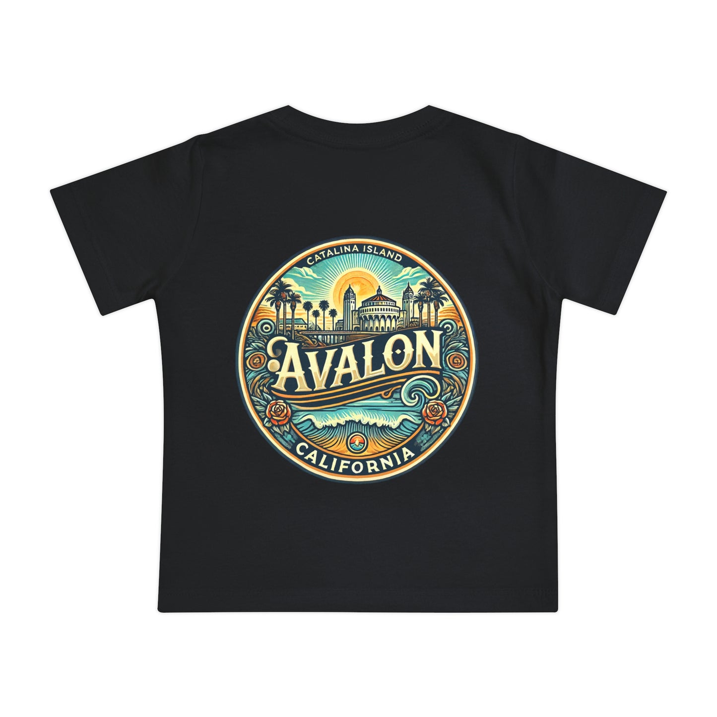 Elegant Avalon Unisex Baby Short Sleeve T-Shirt