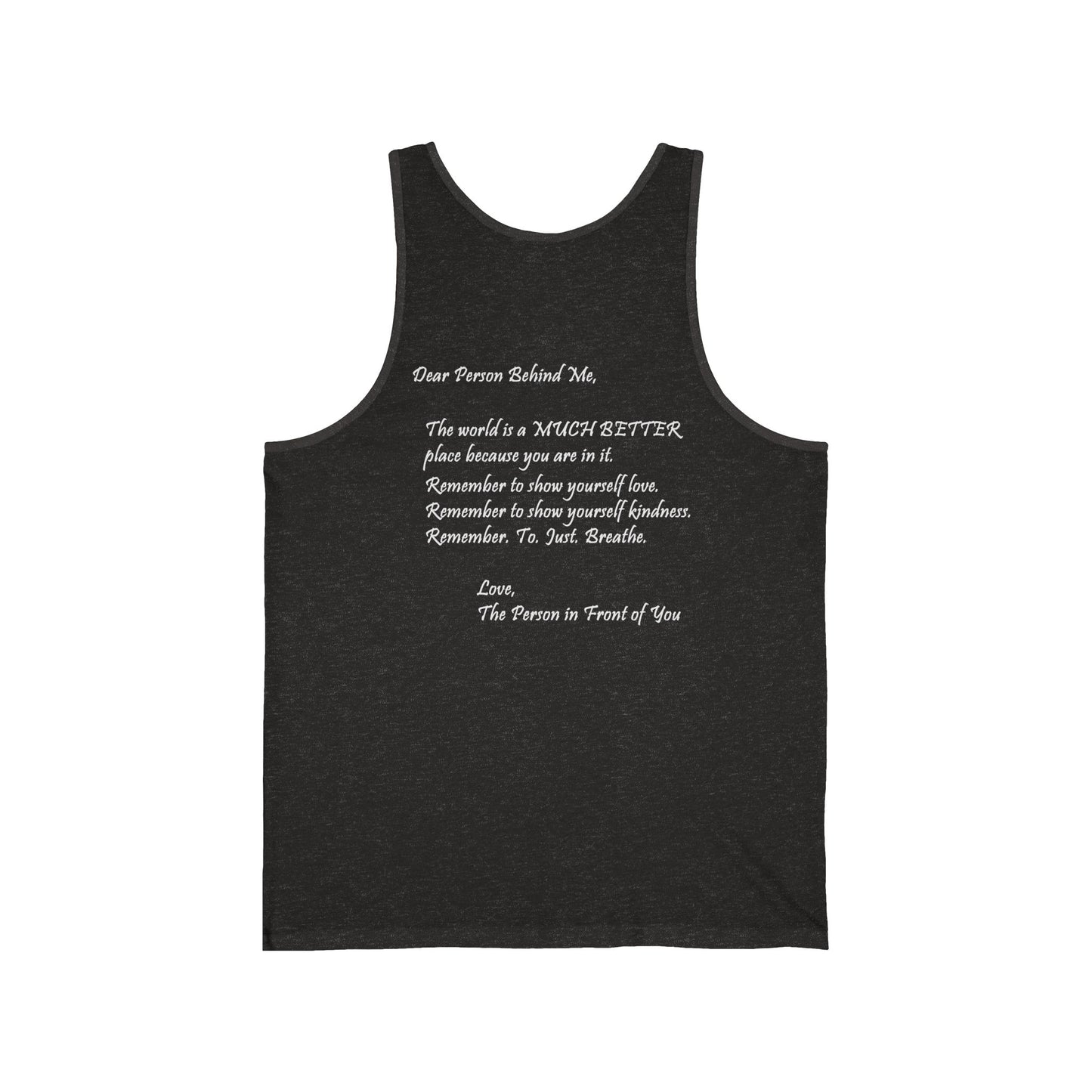You Are Enough - Mental Health Awareness Unisex Jersey Tank