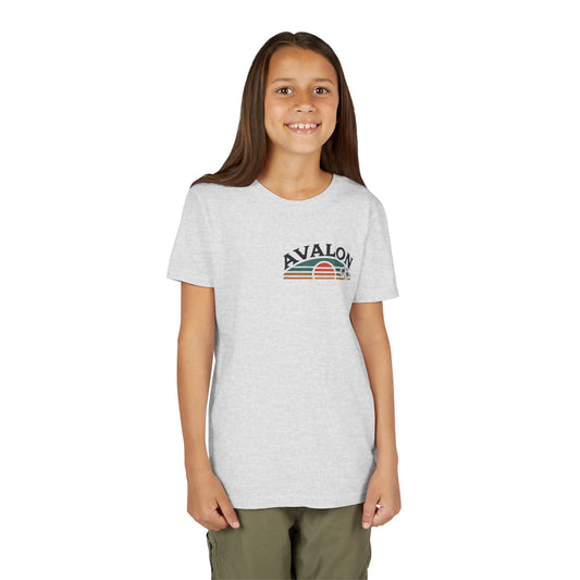 Retro Avalon Sunset Youth Short Sleeve Tee