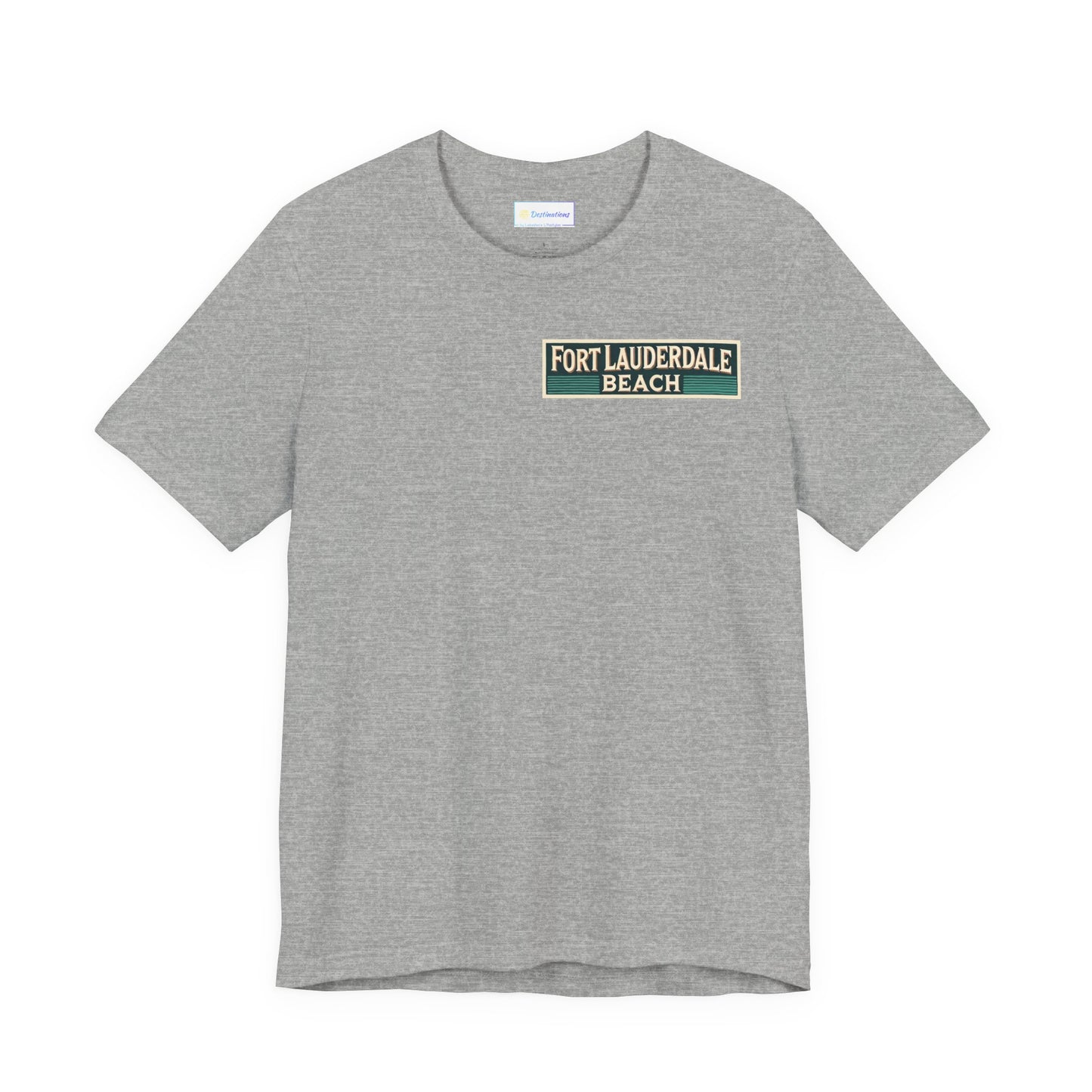 Vintage Fort Lauderdale Unisex Jersey Short Sleeve Tee
