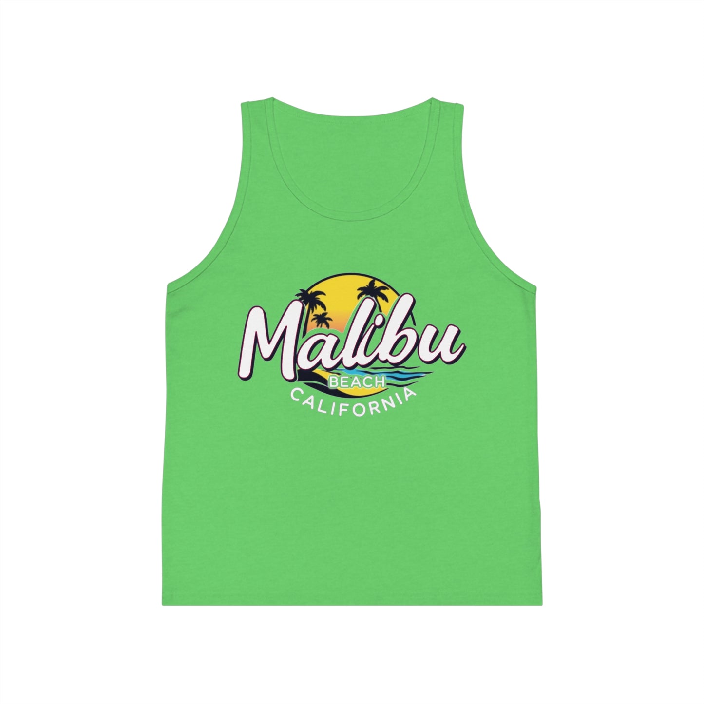 Retro Malibu Unisex Kids Jersey Tank Top