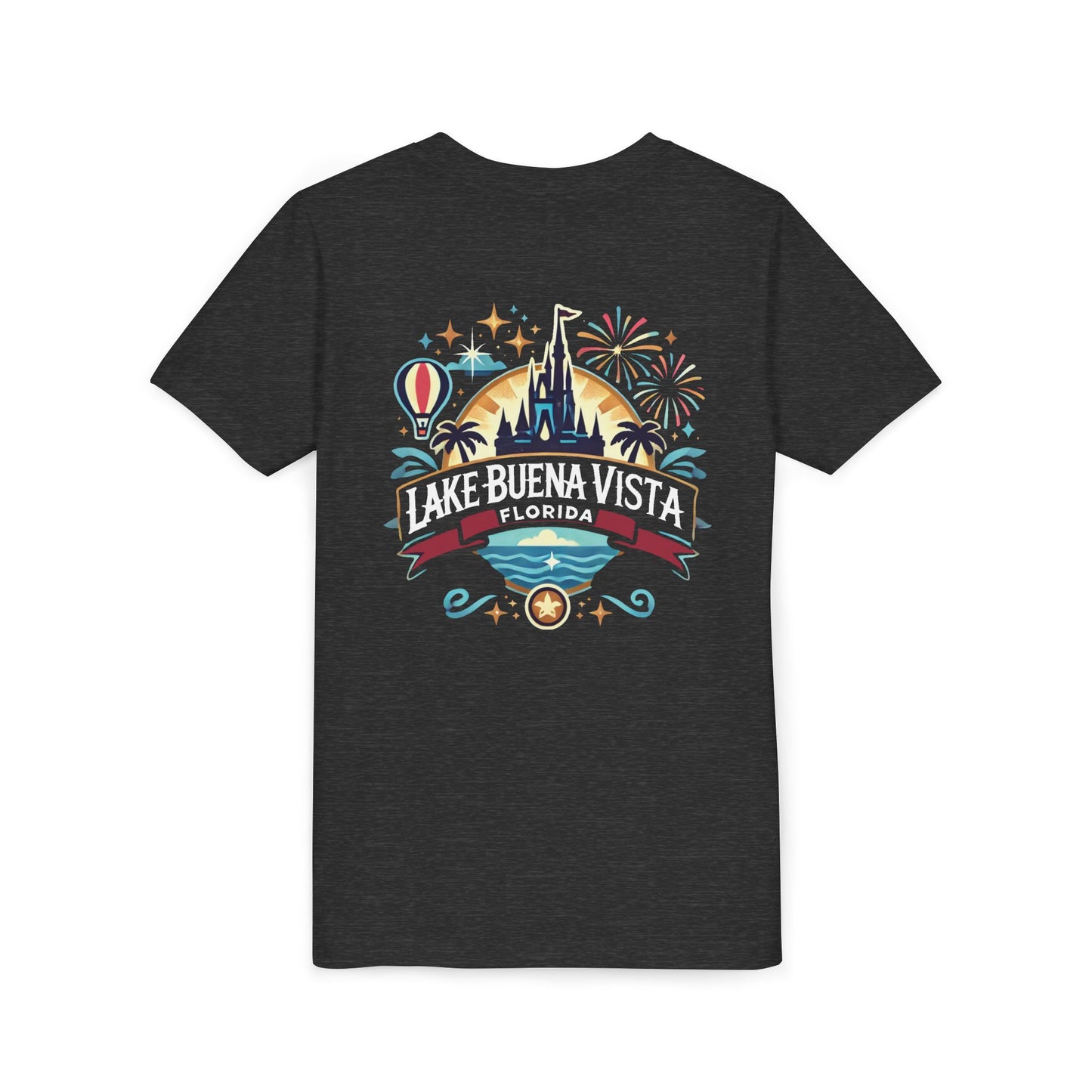 Adventurous Lake Buena Vista Unisex Youth Short Sleeve Tee