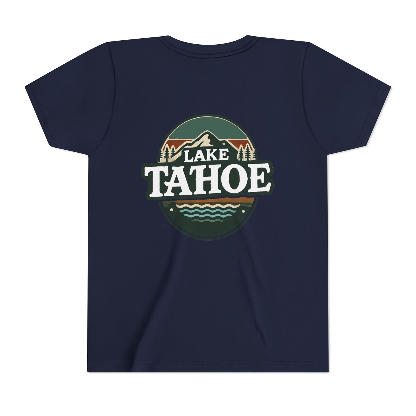 Vintage Lake Tahoe Unisex Youth Short Sleeve Tee
