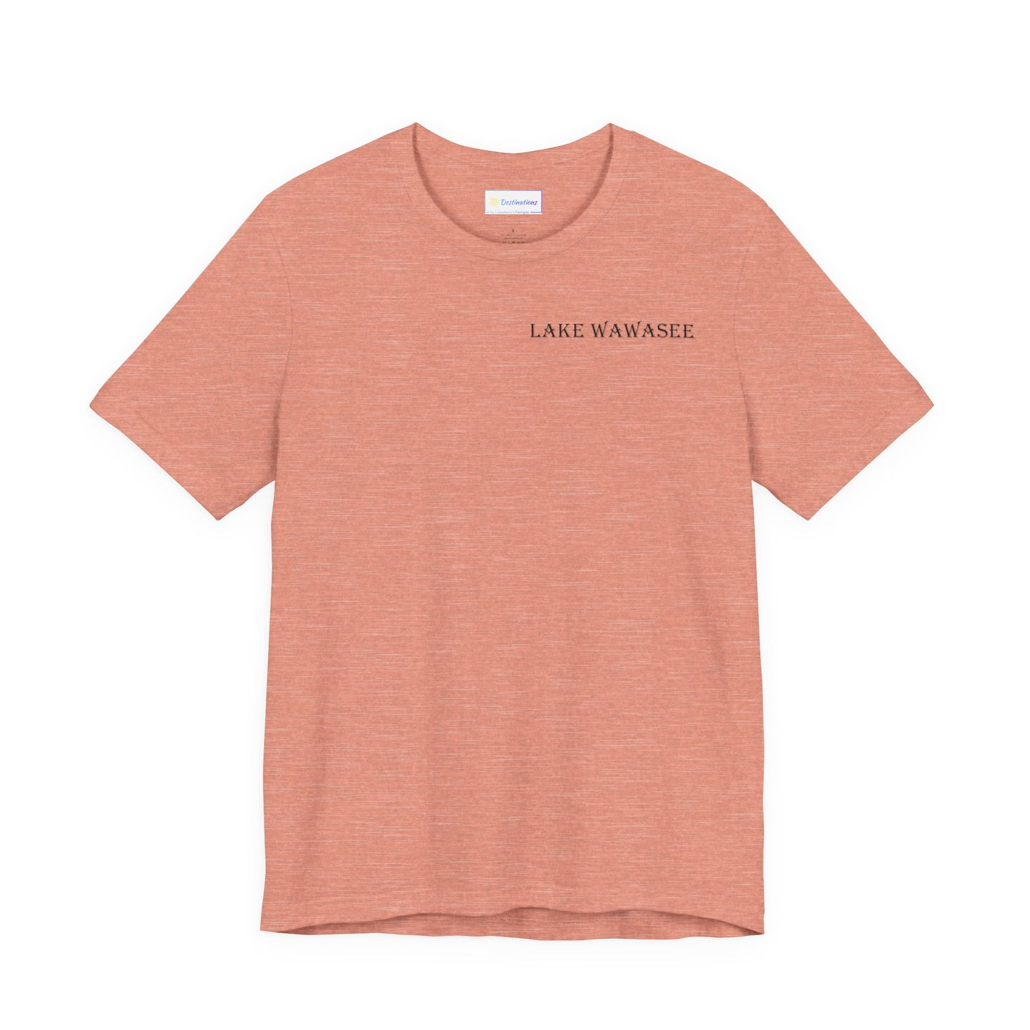 Latitudes Lake Wawasee Unisex Jersey Short Sleeve Tee