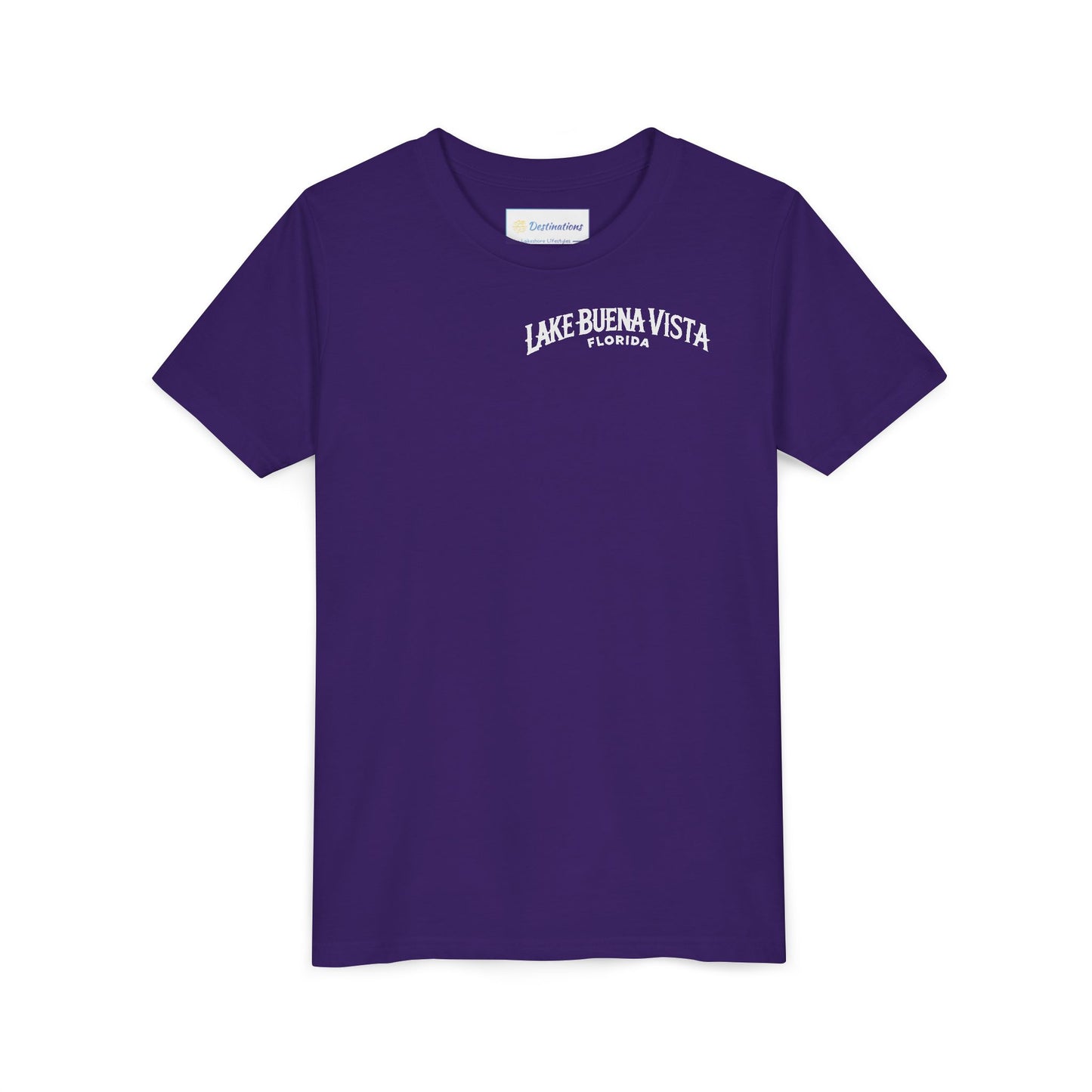 Adventurous Lake Buena Vista Unisex Youth Short Sleeve Tee