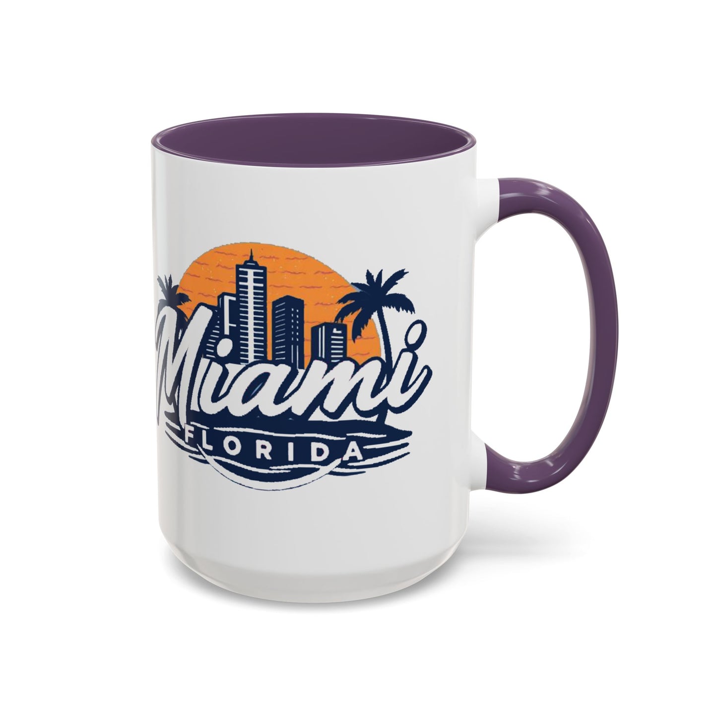 Retro Miami Accent Coffee Mug