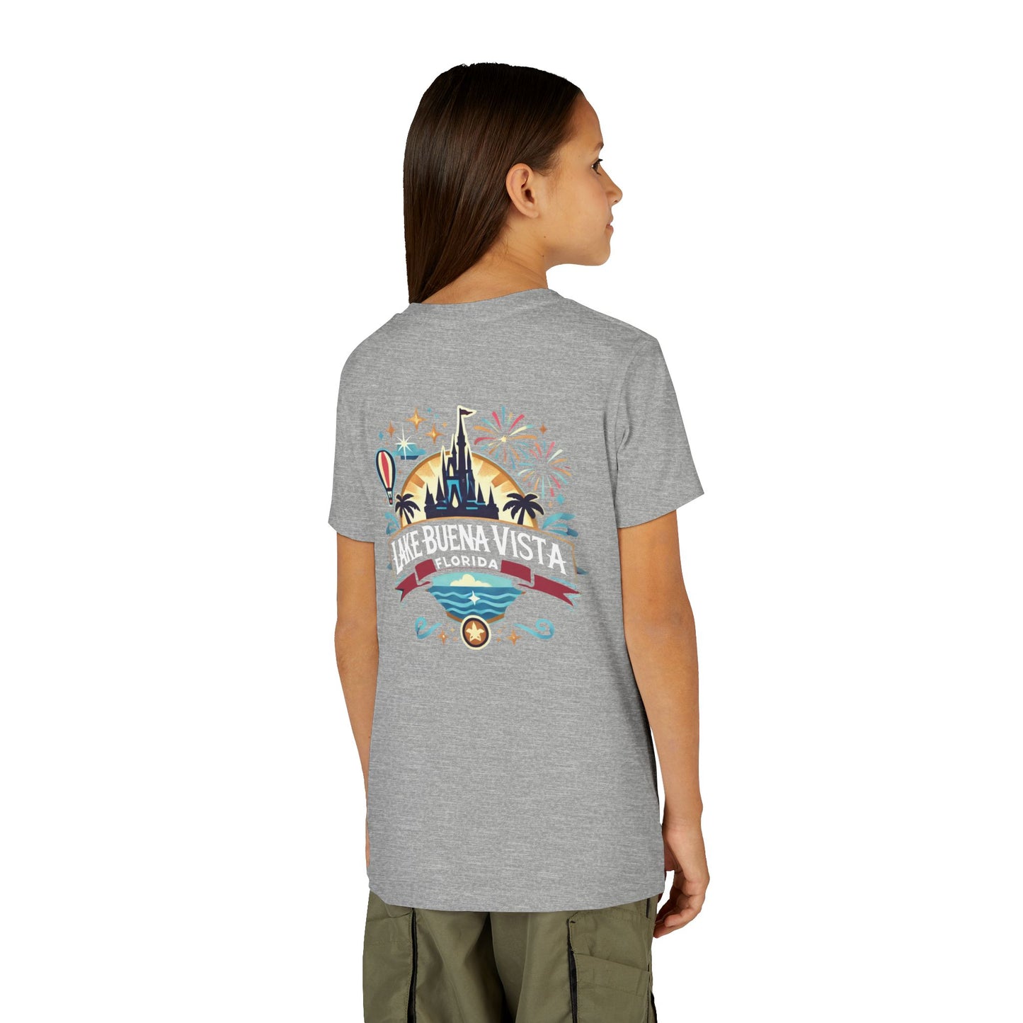 Adventurous Lake Buena Vista Unisex Youth Short Sleeve Tee