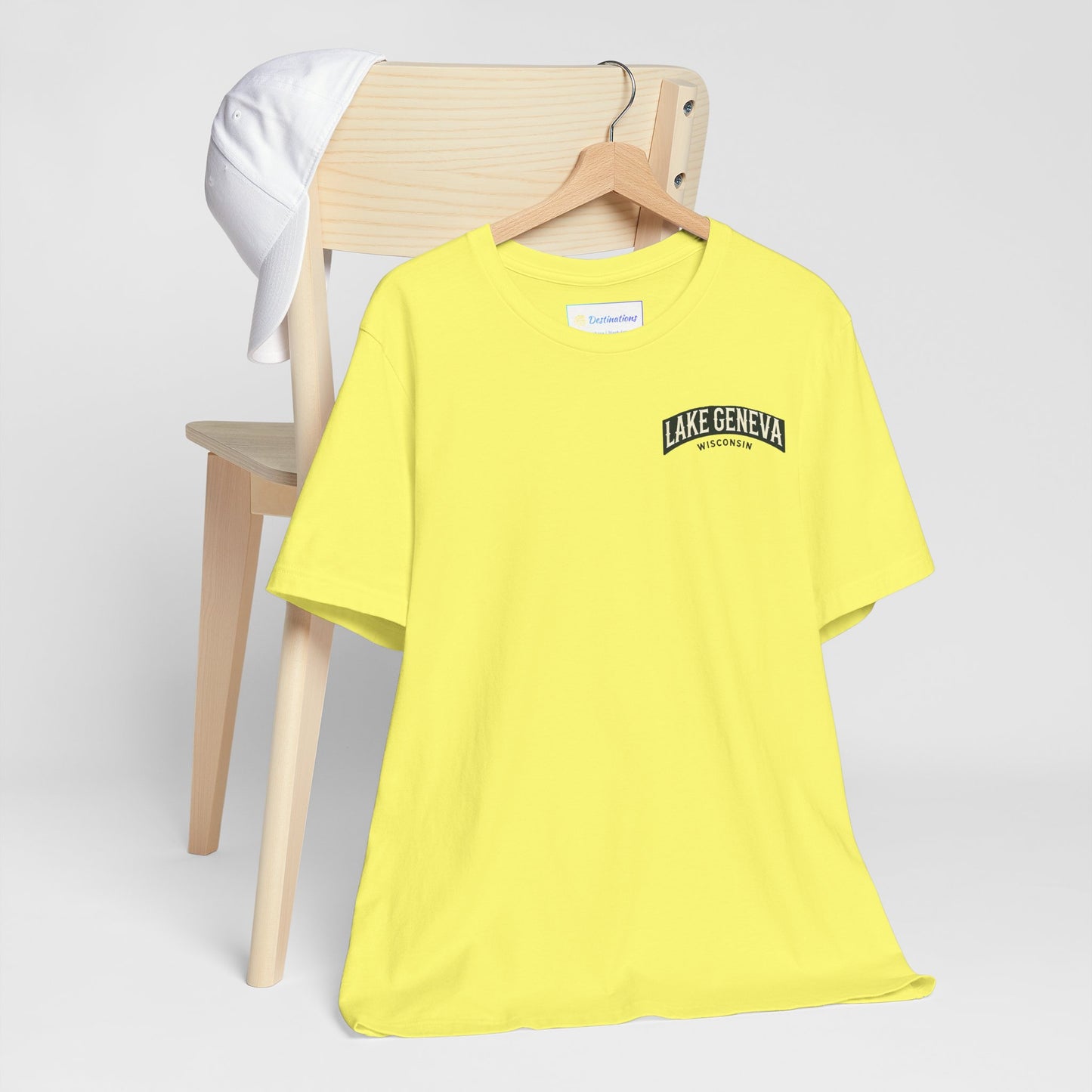 Vintage Lake Geneva Unisex Jersey Short Sleeve Tee