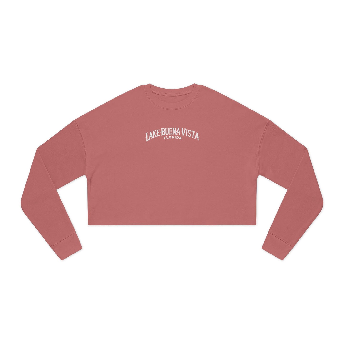 Adventurous Lake Buena Vista Women's Cropped Sweatshirt
