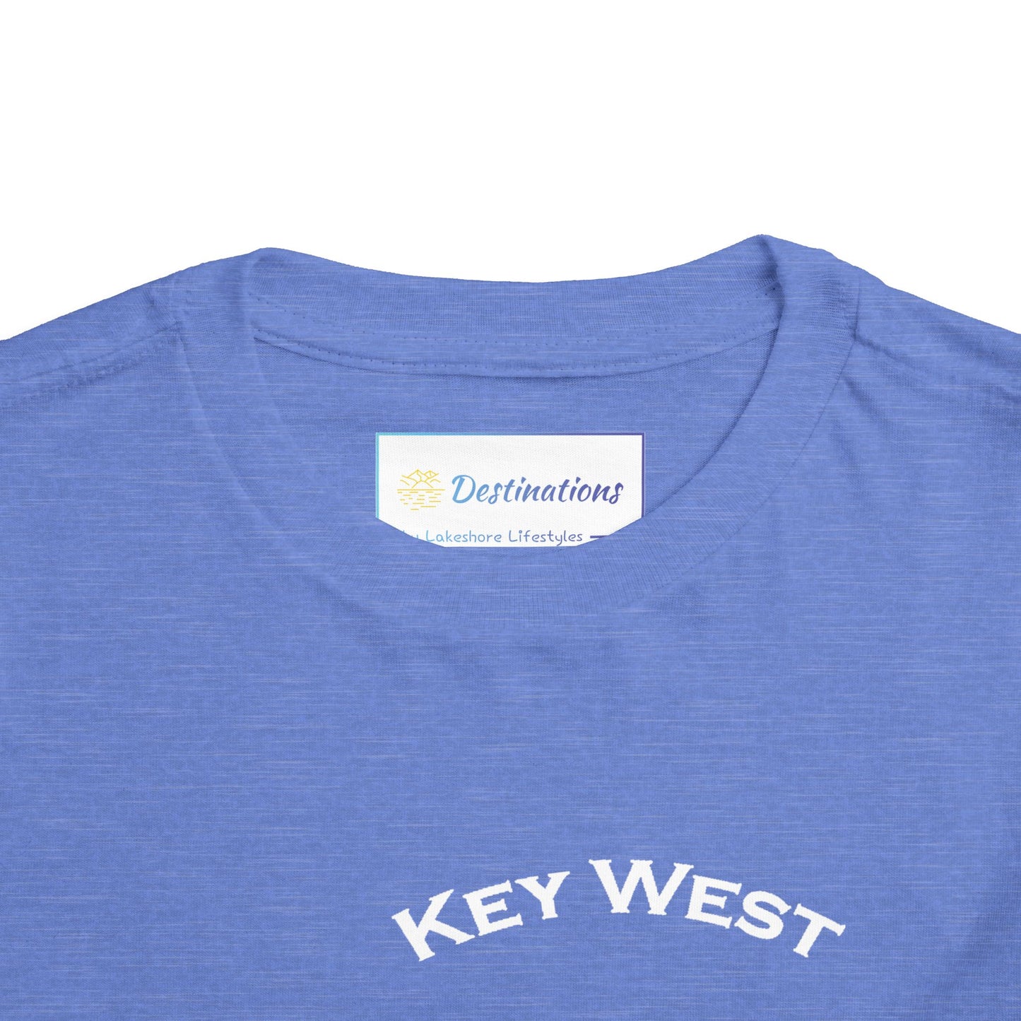 Vibrant Key West Unisex Toddler Short Sleeve Tee