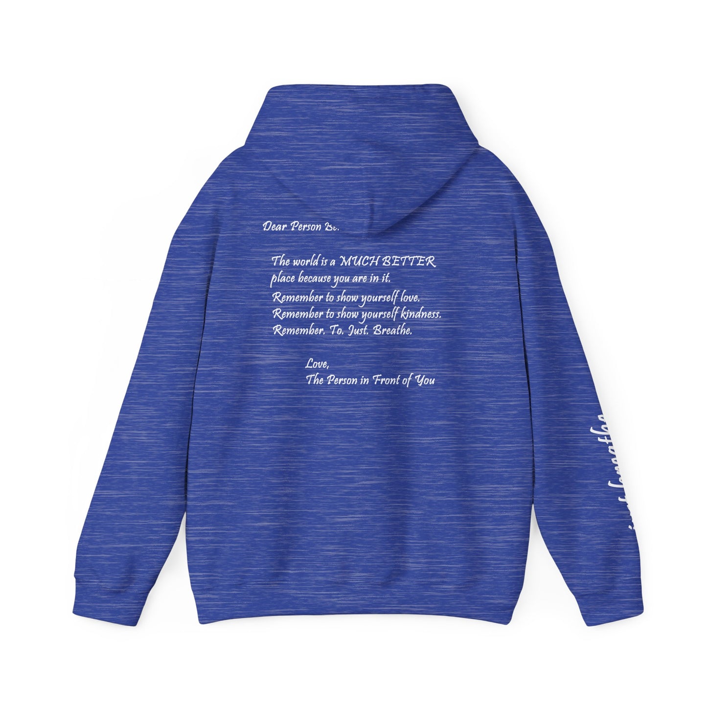 You Are Enough - Mental Health Awareness Cotton Hoodie