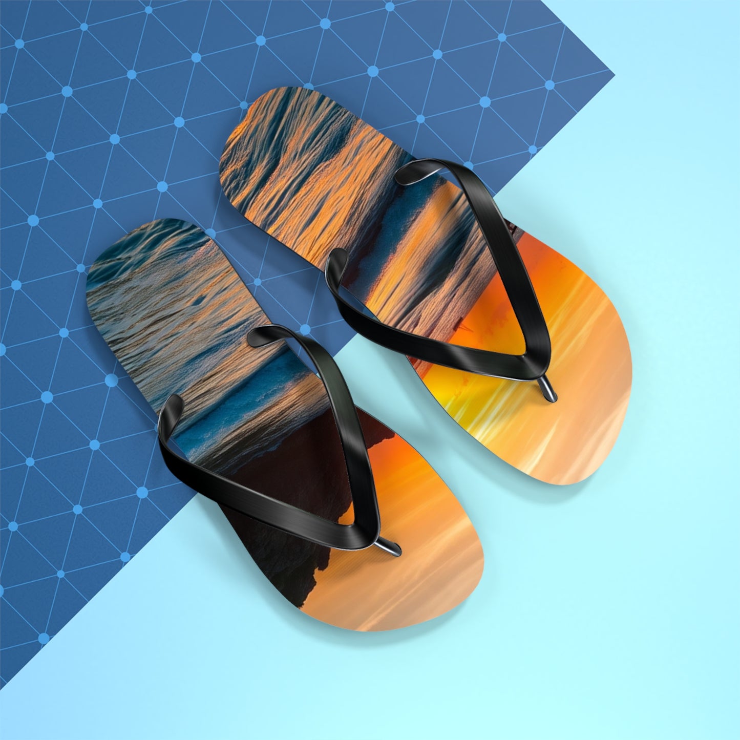 Sunset Flip Flops