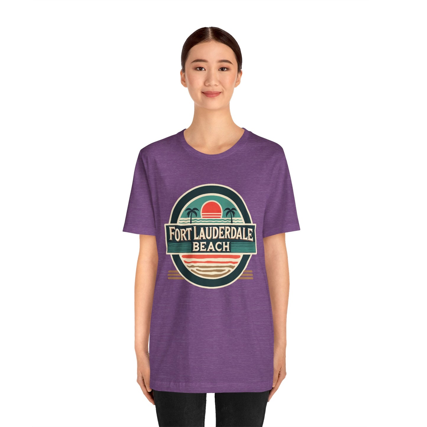 Vintage Fort Lauderdale Unisex Jersey Short Sleeve Tee