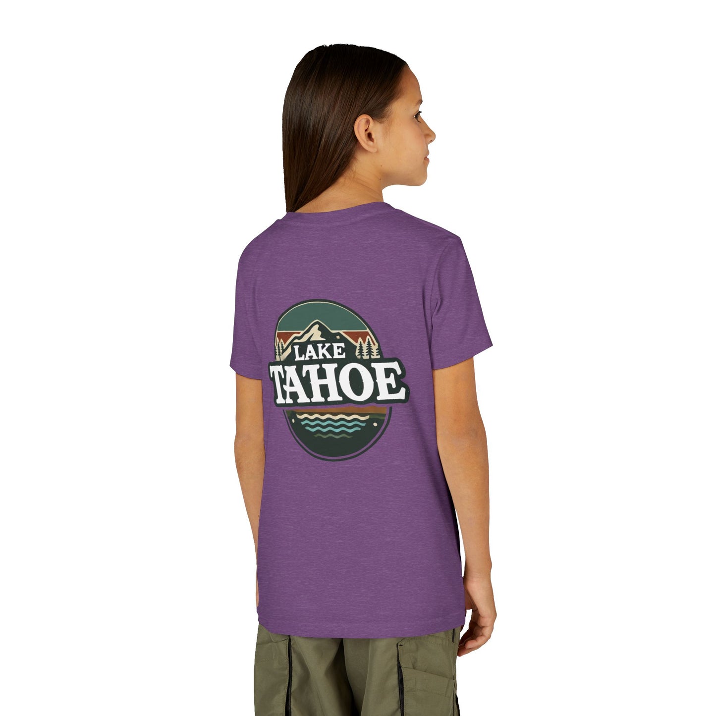 Vintage Lake Tahoe Unisex Youth Short Sleeve Tee