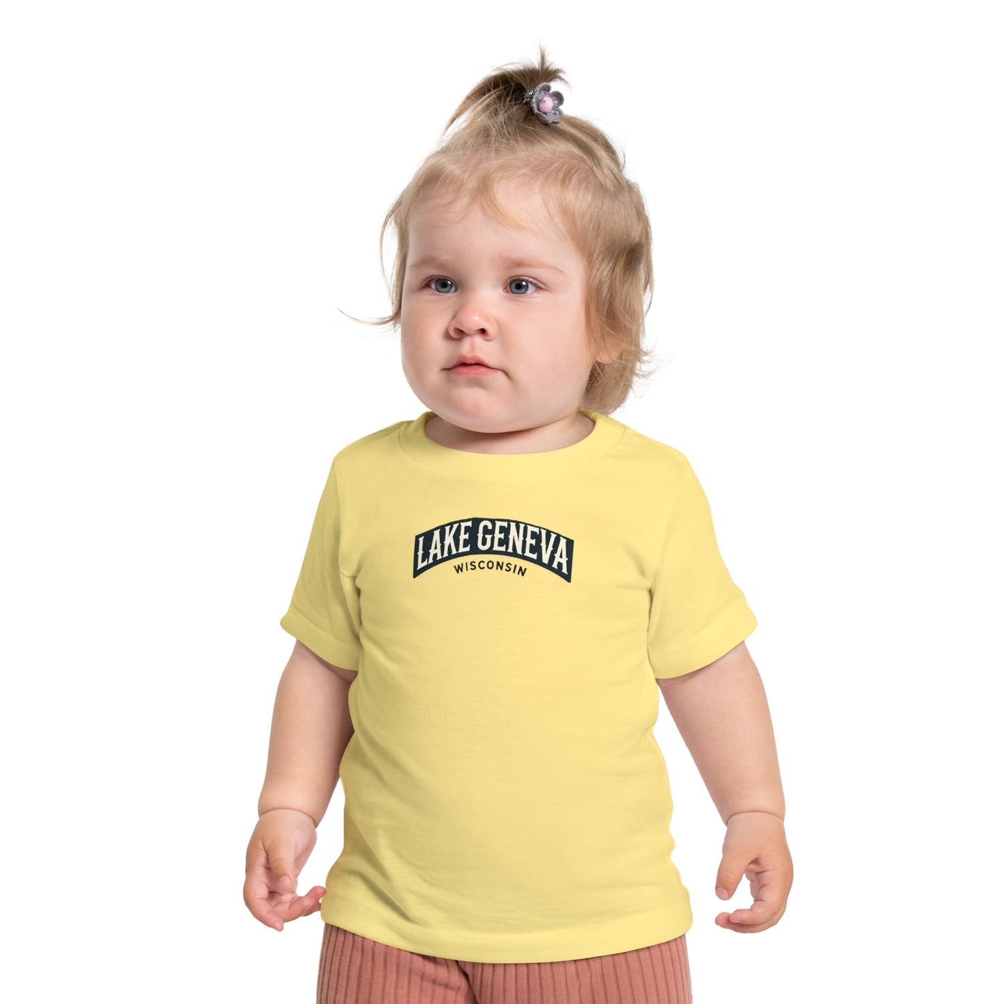 Vintage Lake Geneva Unisex Baby Short Sleeve T-Shirt