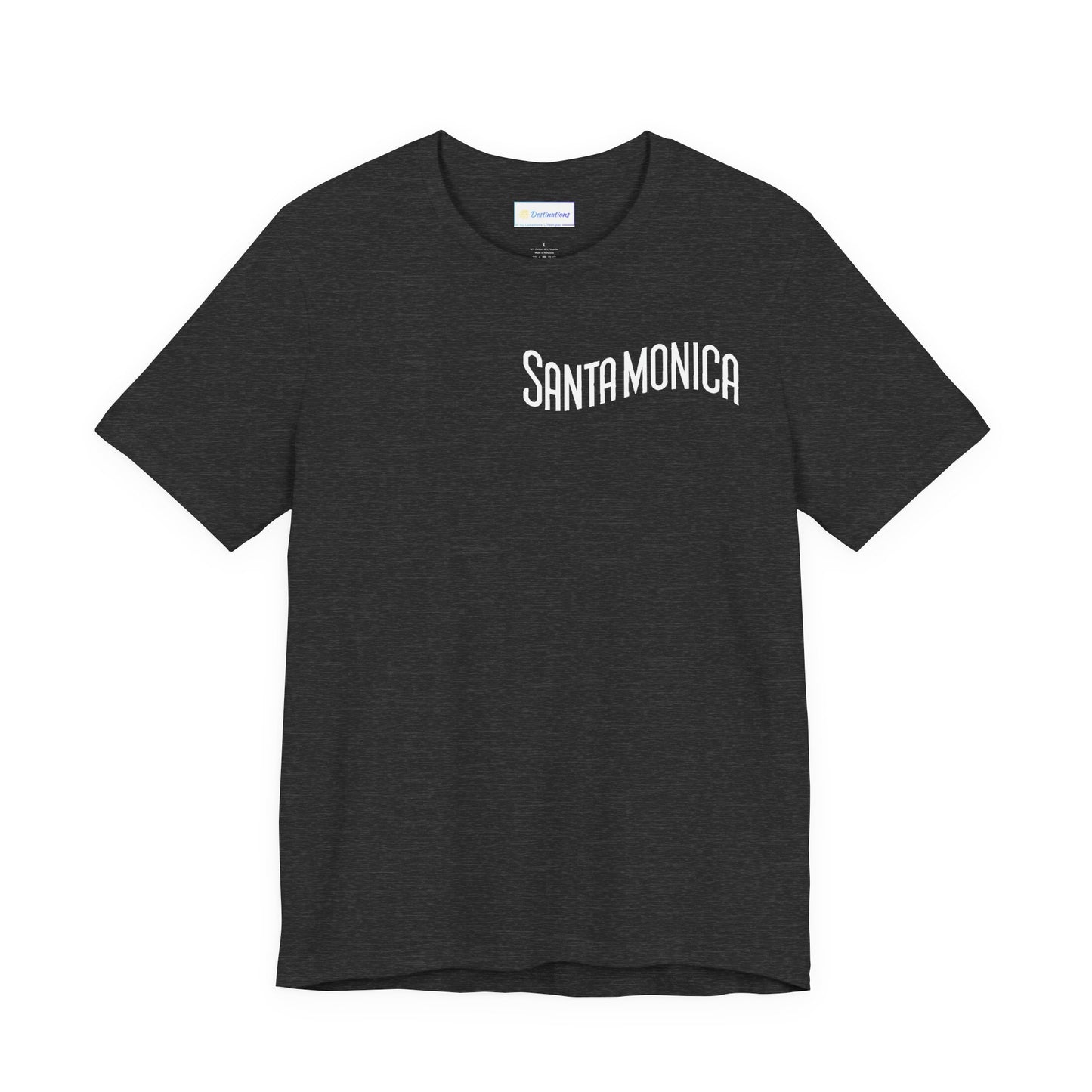 Vibrant Santa Monica Unisex Jersey Short Sleeve Tee