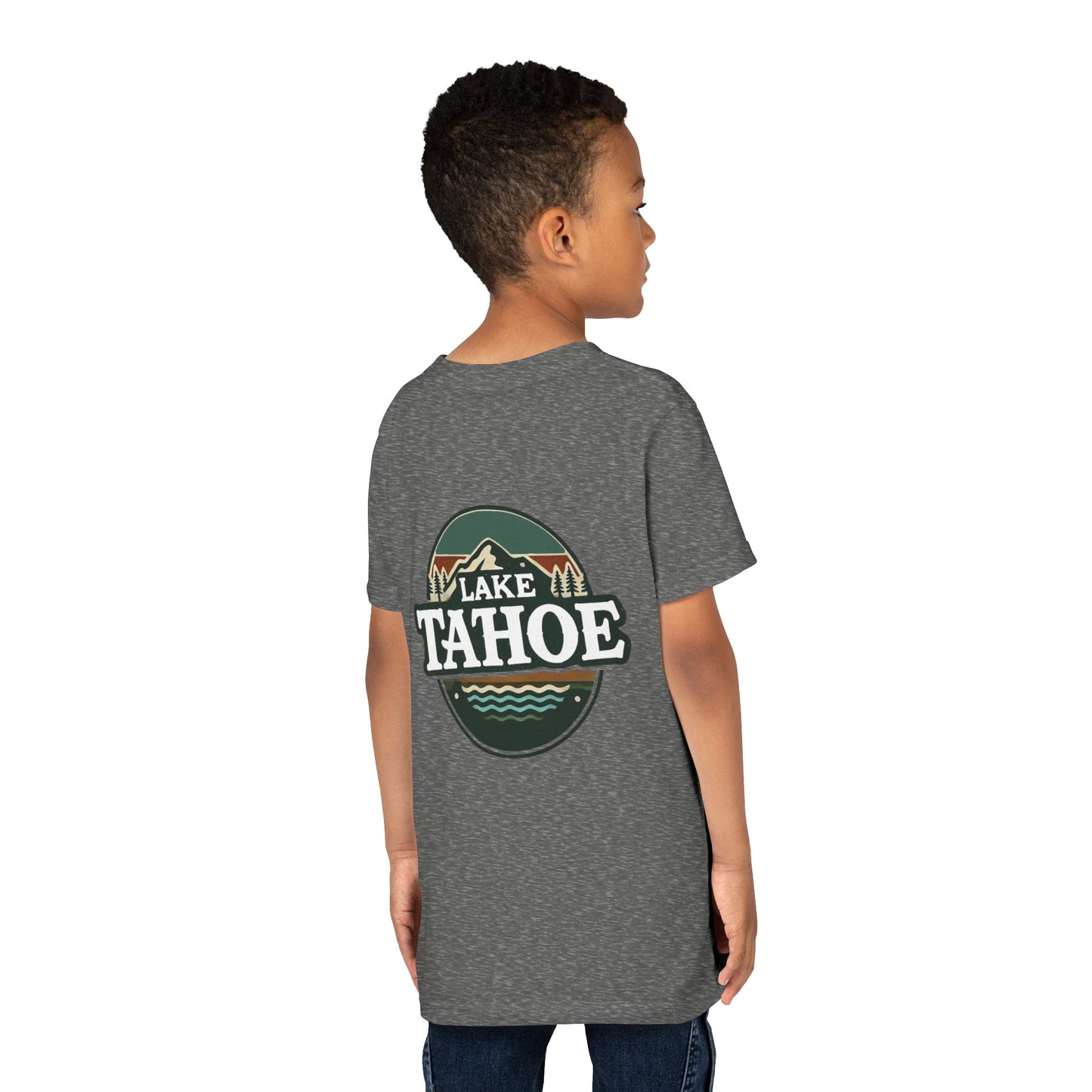 Vintage Lake Tahoe Unisex Youth Short Sleeve Tee