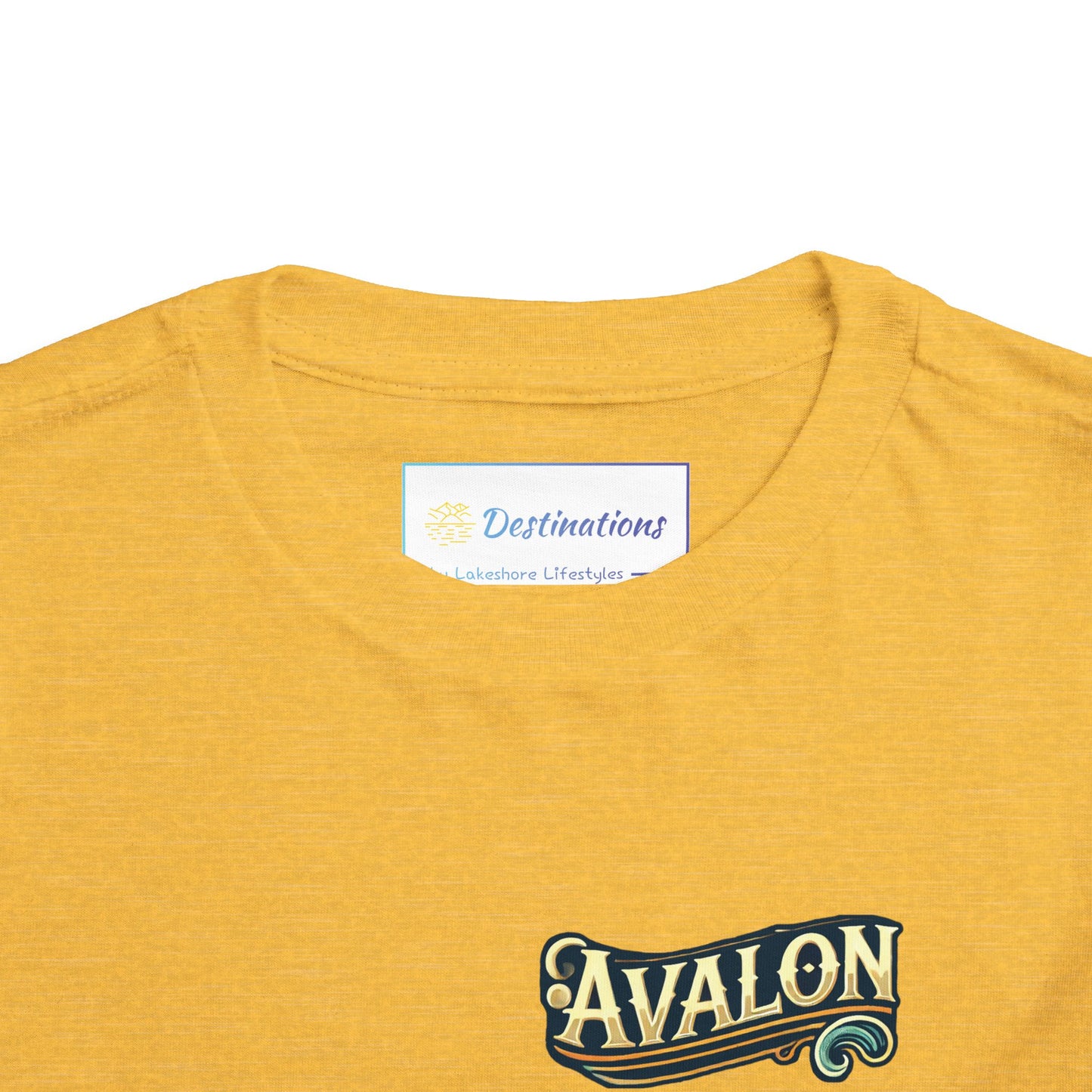 Elegant Avalon Unisex Toddler Short Sleeve Tee