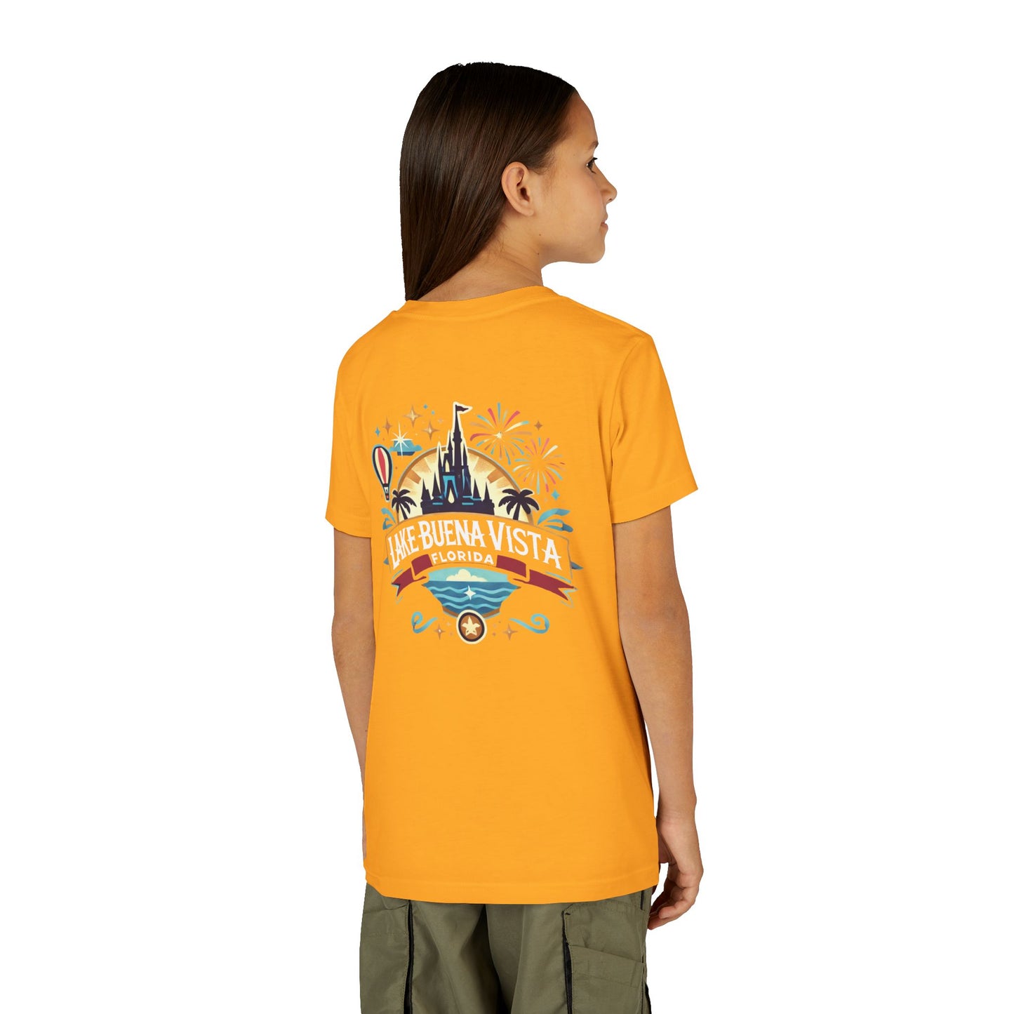 Adventurous Lake Buena Vista Unisex Youth Short Sleeve Tee