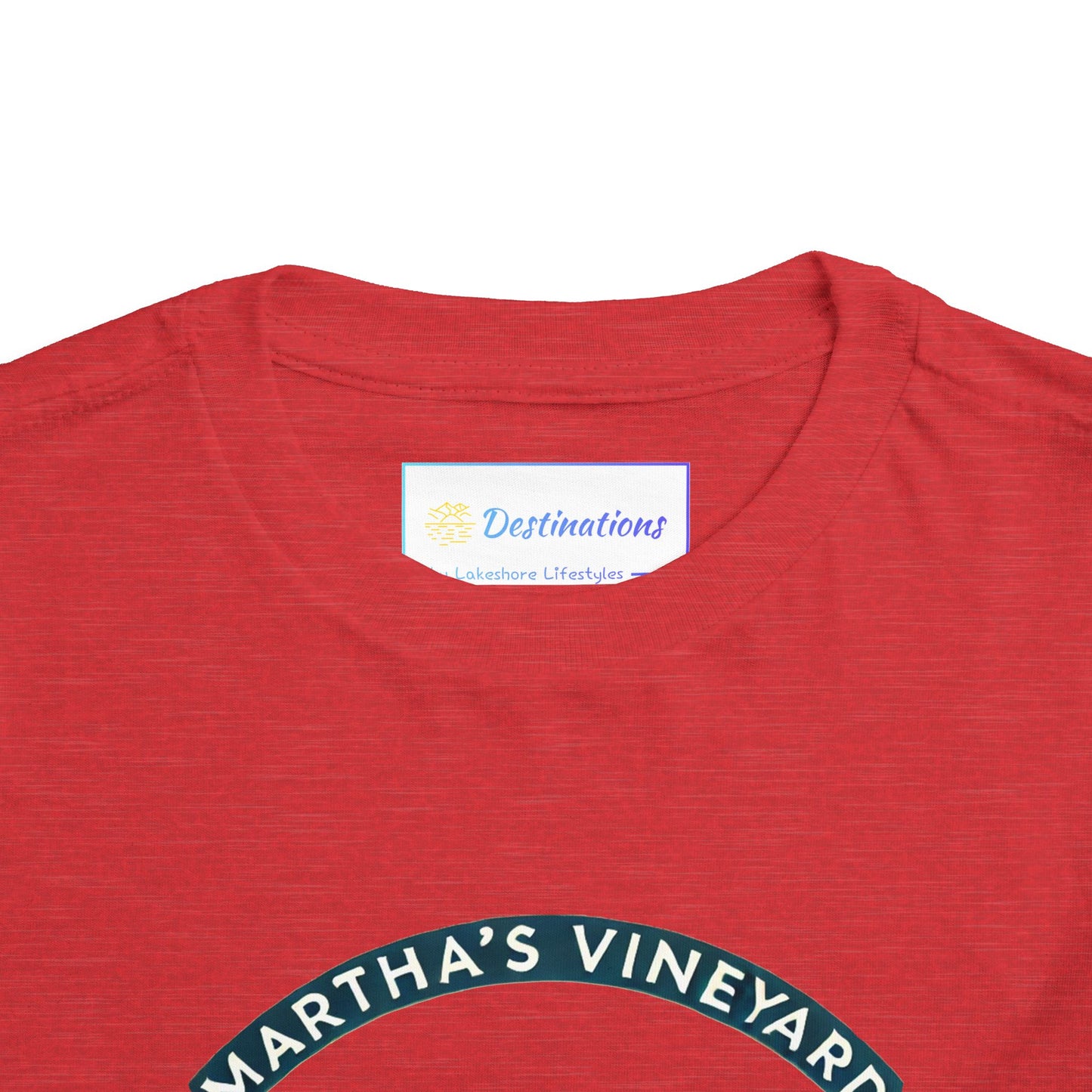 Vintage Martha's Vineyard Unisex Toddler Short Sleeve Tee