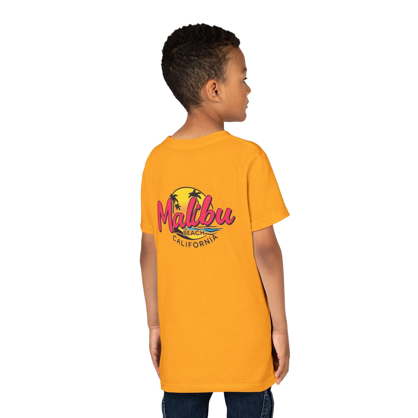 Retro Malibu Unisex Youth Short Sleeve Tee