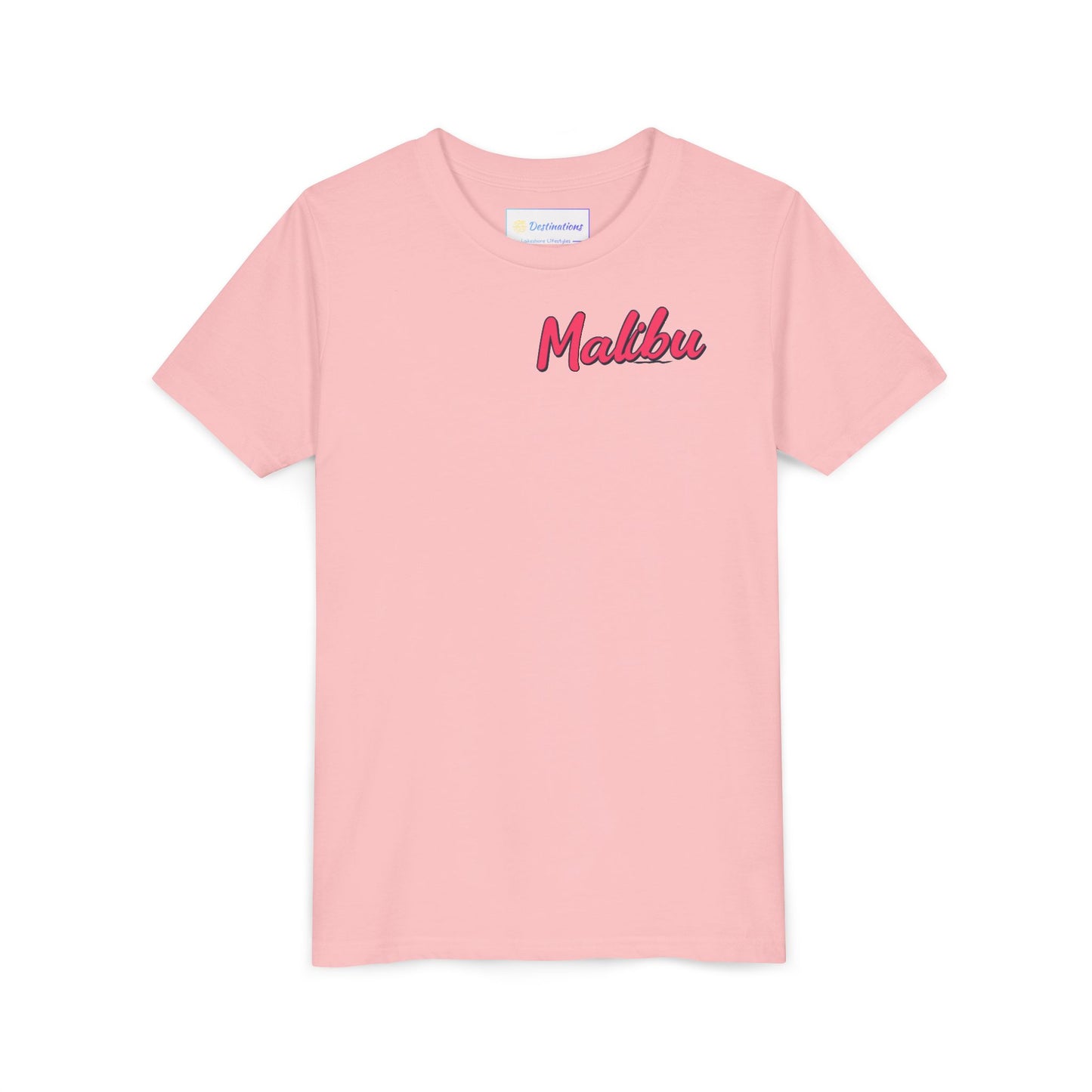 Retro Malibu Unisex Youth Short Sleeve Tee
