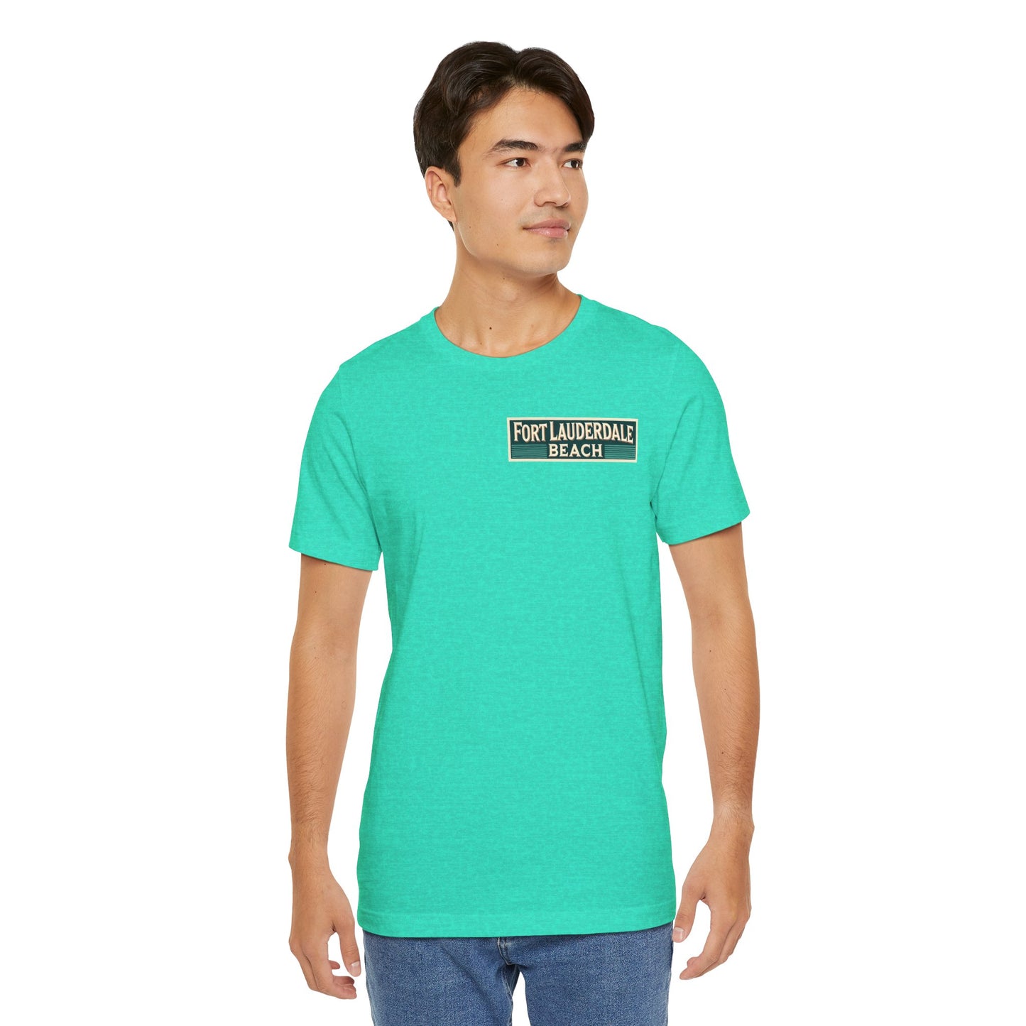 Vintage Fort Lauderdale Unisex Jersey Short Sleeve Tee