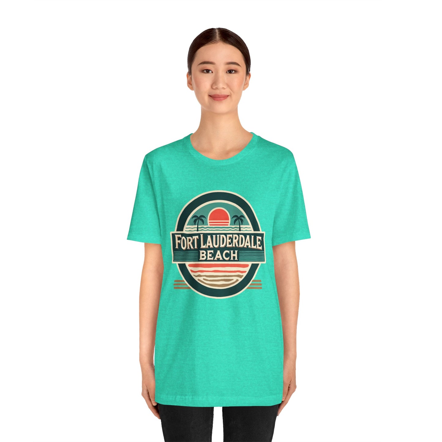Vintage Fort Lauderdale Unisex Jersey Short Sleeve Tee