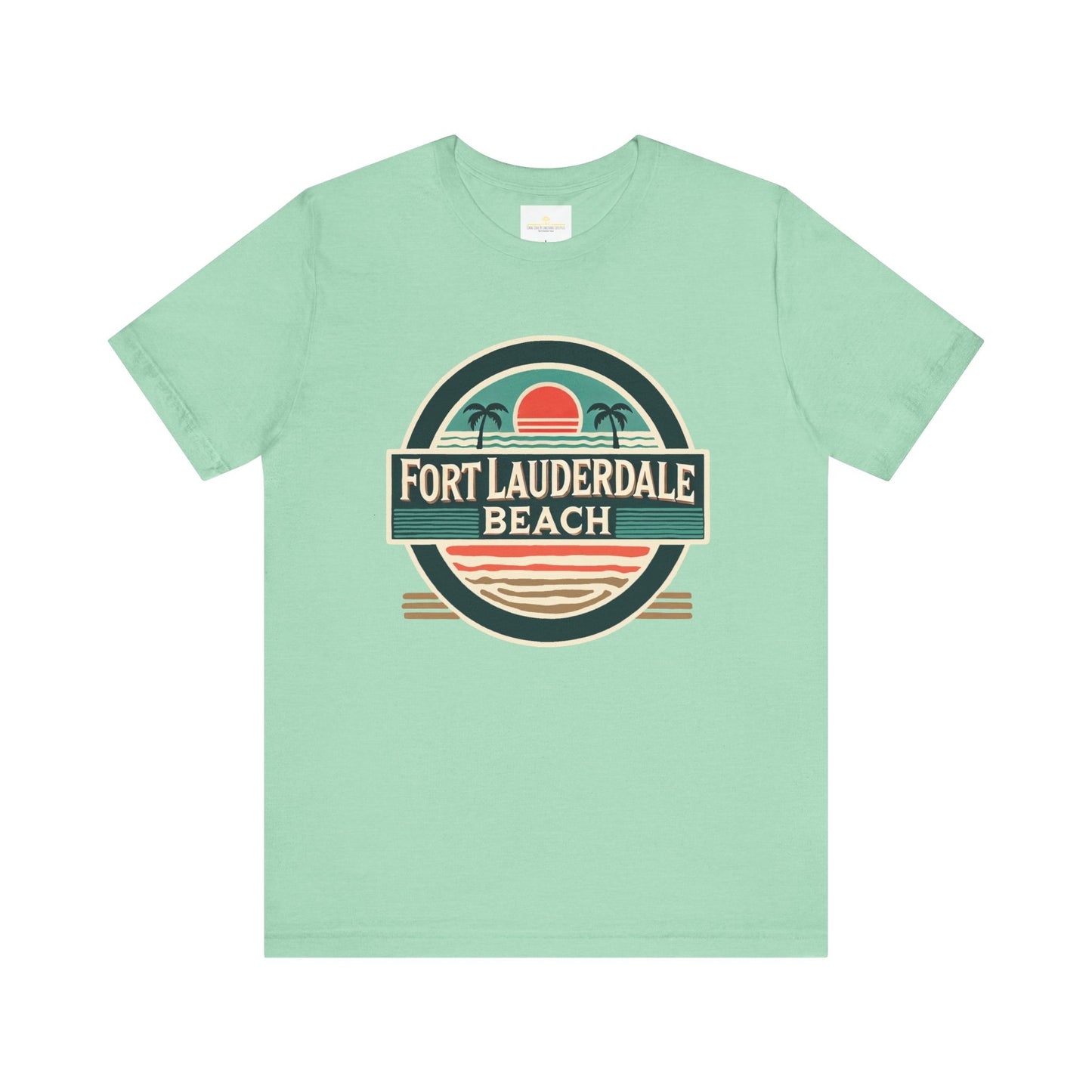 Vintage Fort Lauderdale Unisex Jersey Short Sleeve Tee